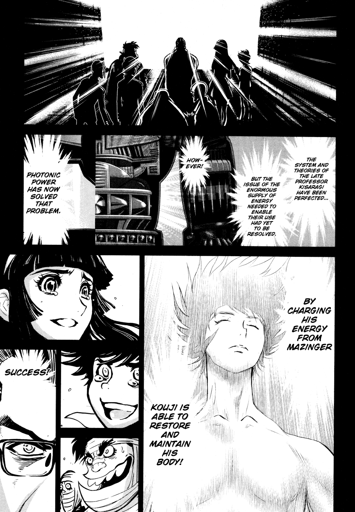 Shin Mazinger Zero Chapter 17.2 page 13 - Chapter 17 v2 : Fierce! The Iron Mask Army vs the Armed Citizens