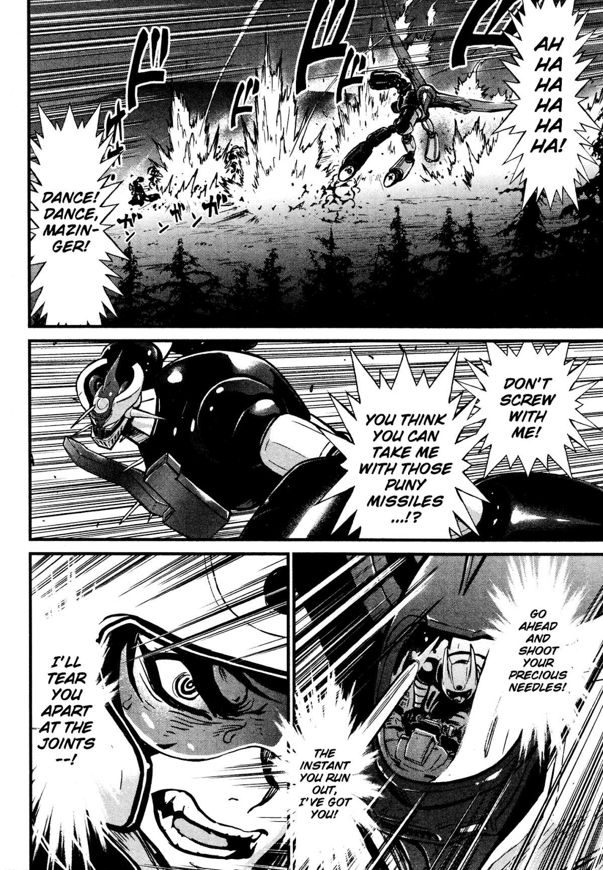 Shin Mazinger Zero Chapter 17.2 page 18 - Chapter 17 v2 : Fierce! The Iron Mask Army vs the Armed Citizens