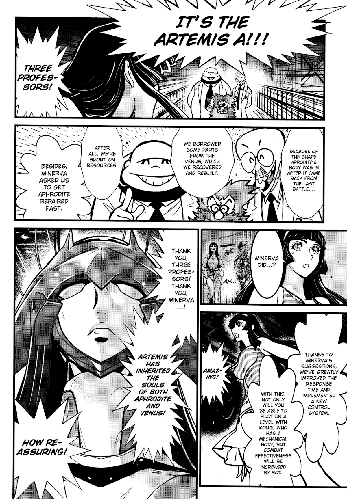 Shin Mazinger Zero Chapter 17.2 page 20 - Chapter 17 v2 : Fierce! The Iron Mask Army vs the Armed Citizens