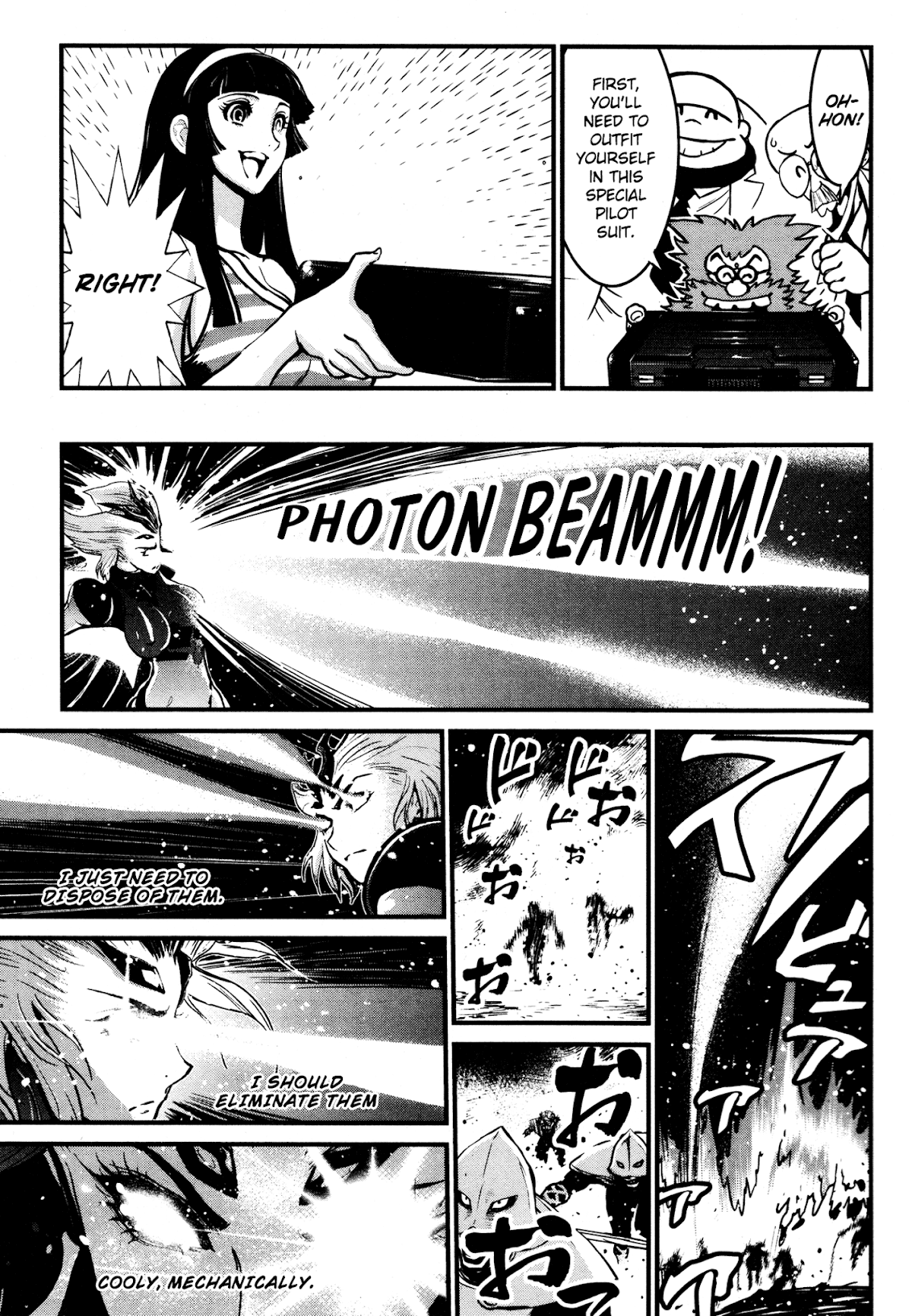 Shin Mazinger Zero Chapter 17.2 page 21 - Chapter 17 v2 : Fierce! The Iron Mask Army vs the Armed Citizens