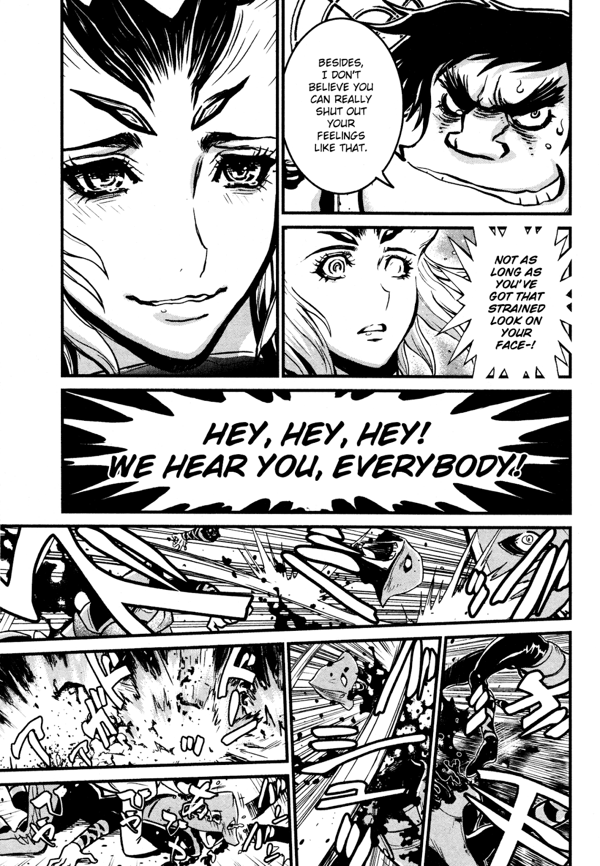 Shin Mazinger Zero Chapter 17.2 page 23 - Chapter 17 v2 : Fierce! The Iron Mask Army vs the Armed Citizens