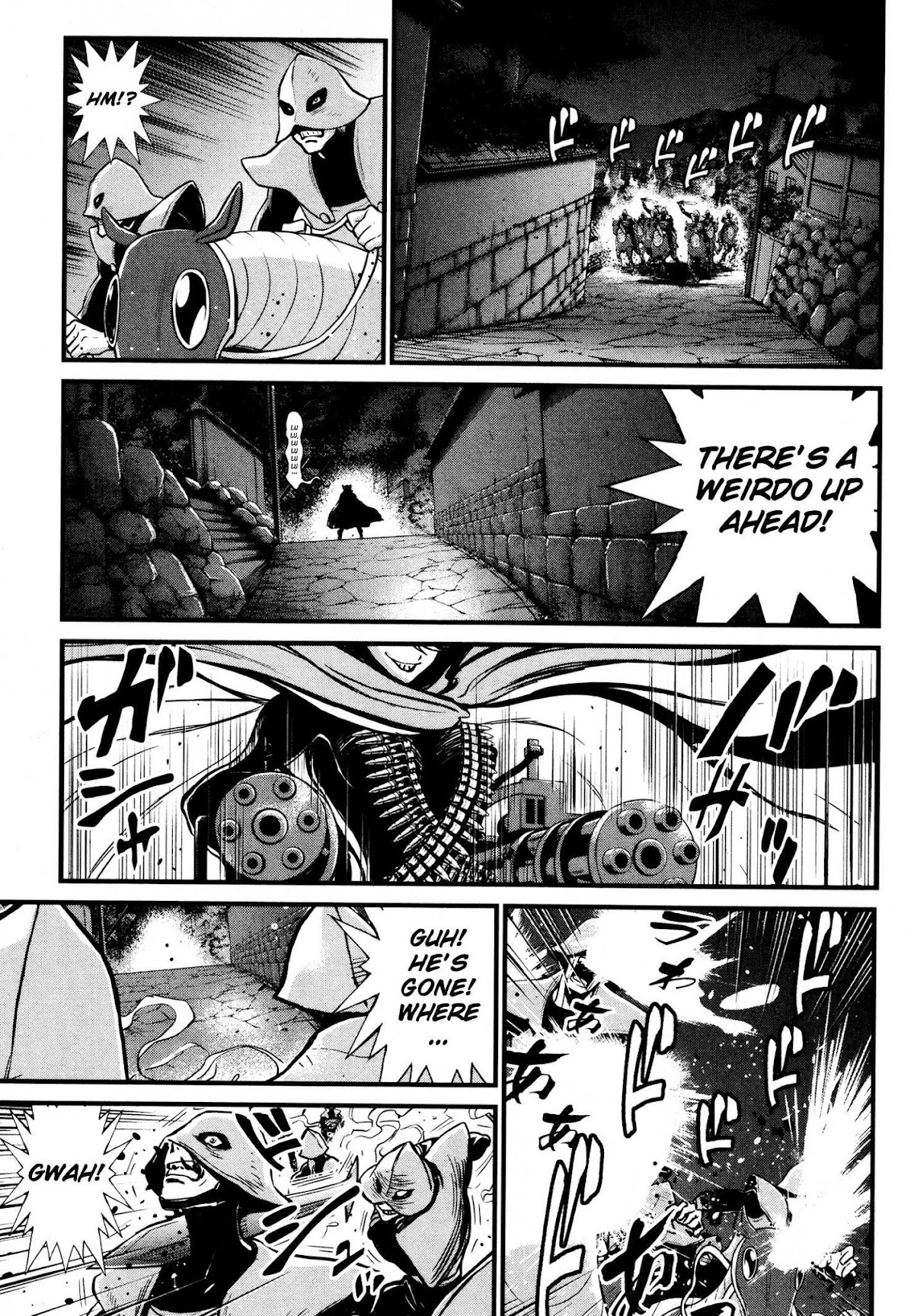 Shin Mazinger Zero Chapter 17.2 page 28 - Chapter 17 v2 : Fierce! The Iron Mask Army vs the Armed Citizens