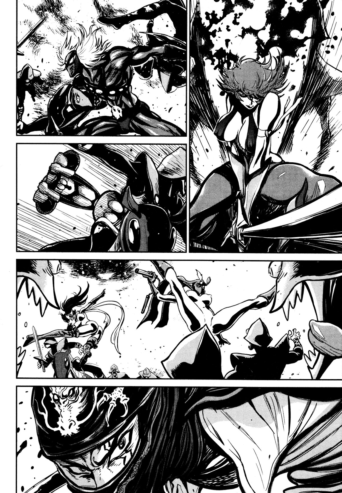 Shin Mazinger Zero Chapter 17.2 page 31 - Chapter 17 v2 : Fierce! The Iron Mask Army vs the Armed Citizens