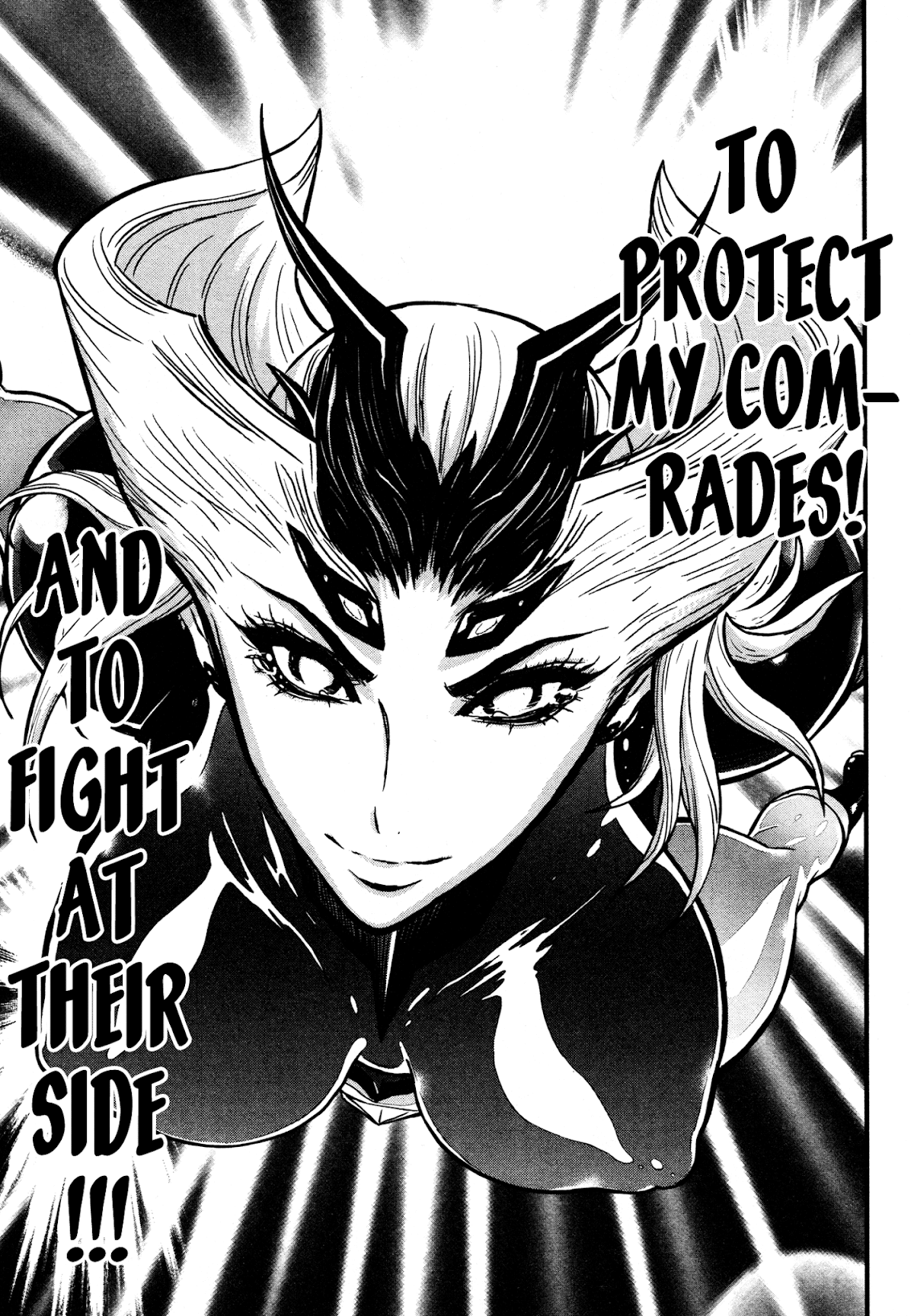 Shin Mazinger Zero Chapter 17.2 page 34 - Chapter 17 v2 : Fierce! The Iron Mask Army vs the Armed Citizens