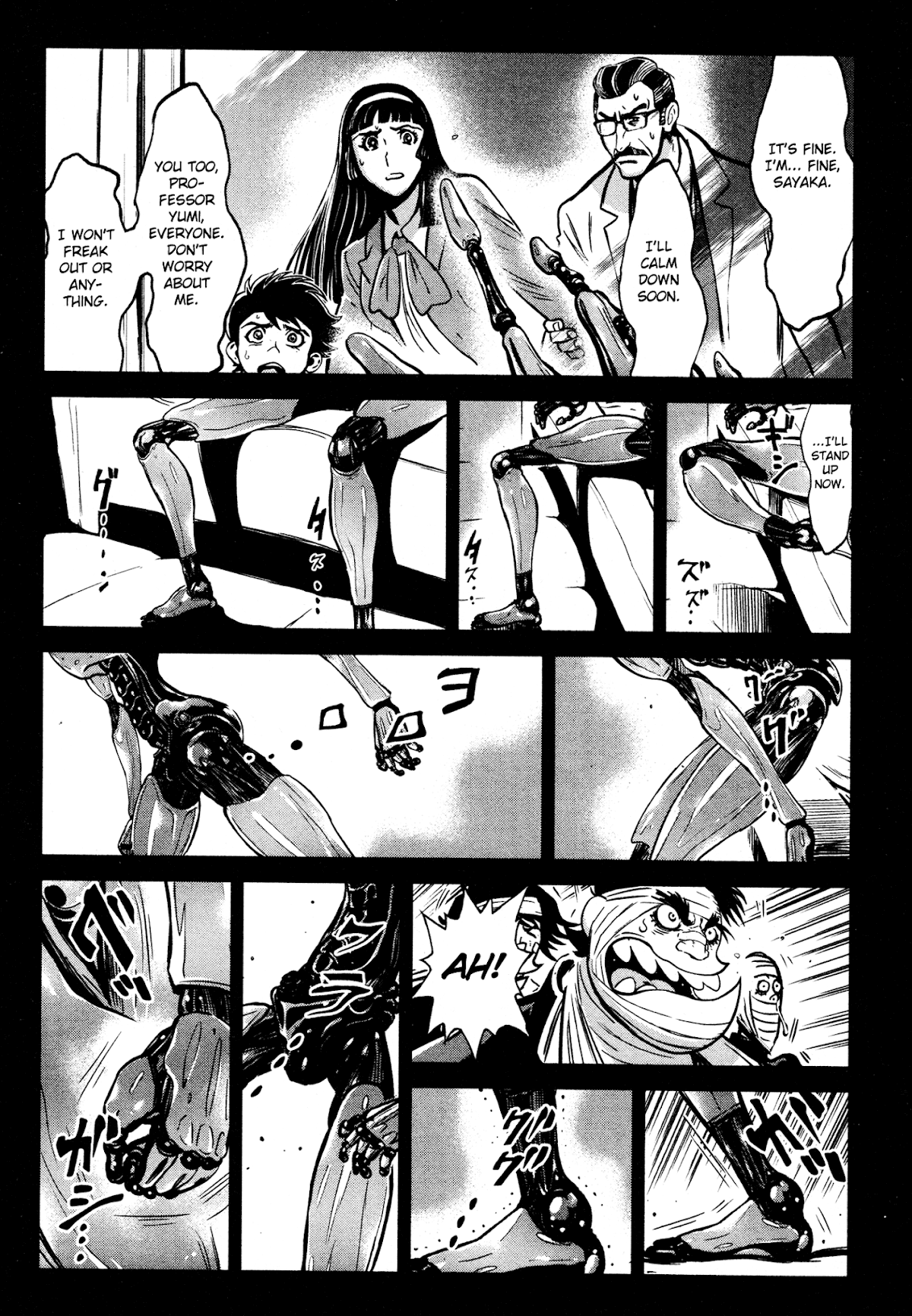 Shin Mazinger Zero Chapter 17.2 page 6 - Chapter 17 v2 : Fierce! The Iron Mask Army vs the Armed Citizens