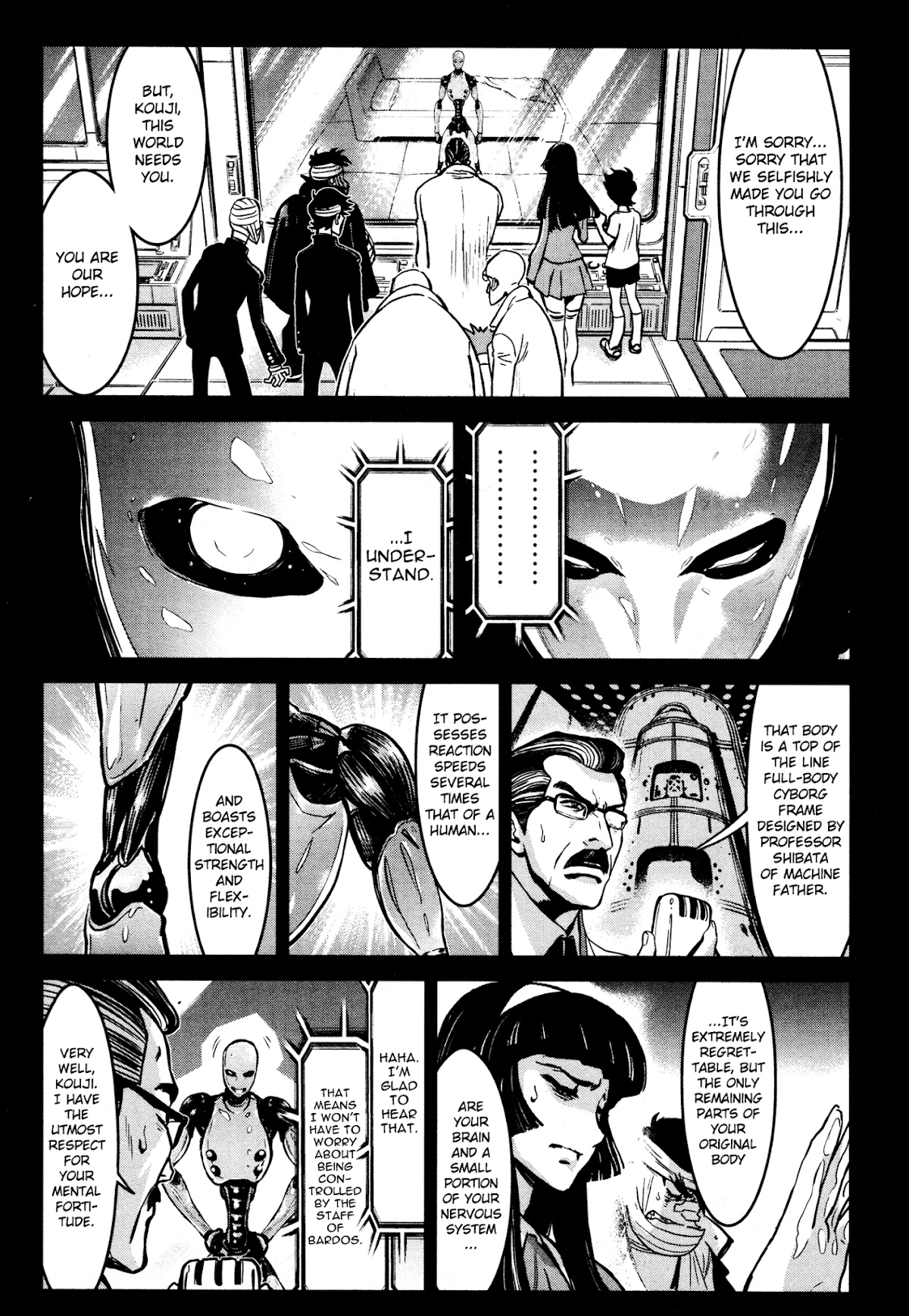 Shin Mazinger Zero Chapter 17.2 page 8 - Chapter 17 v2 : Fierce! The Iron Mask Army vs the Armed Citizens