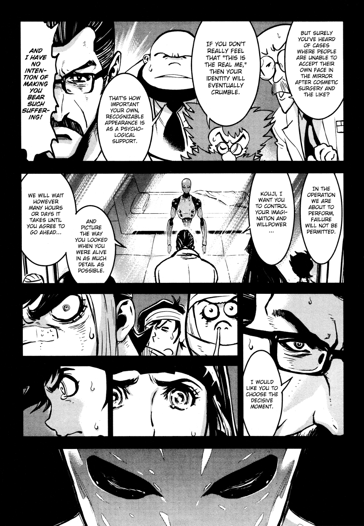 Shin Mazinger Zero Chapter 17.2 page 9 - Chapter 17 v2 : Fierce! The Iron Mask Army vs the Armed Citizens