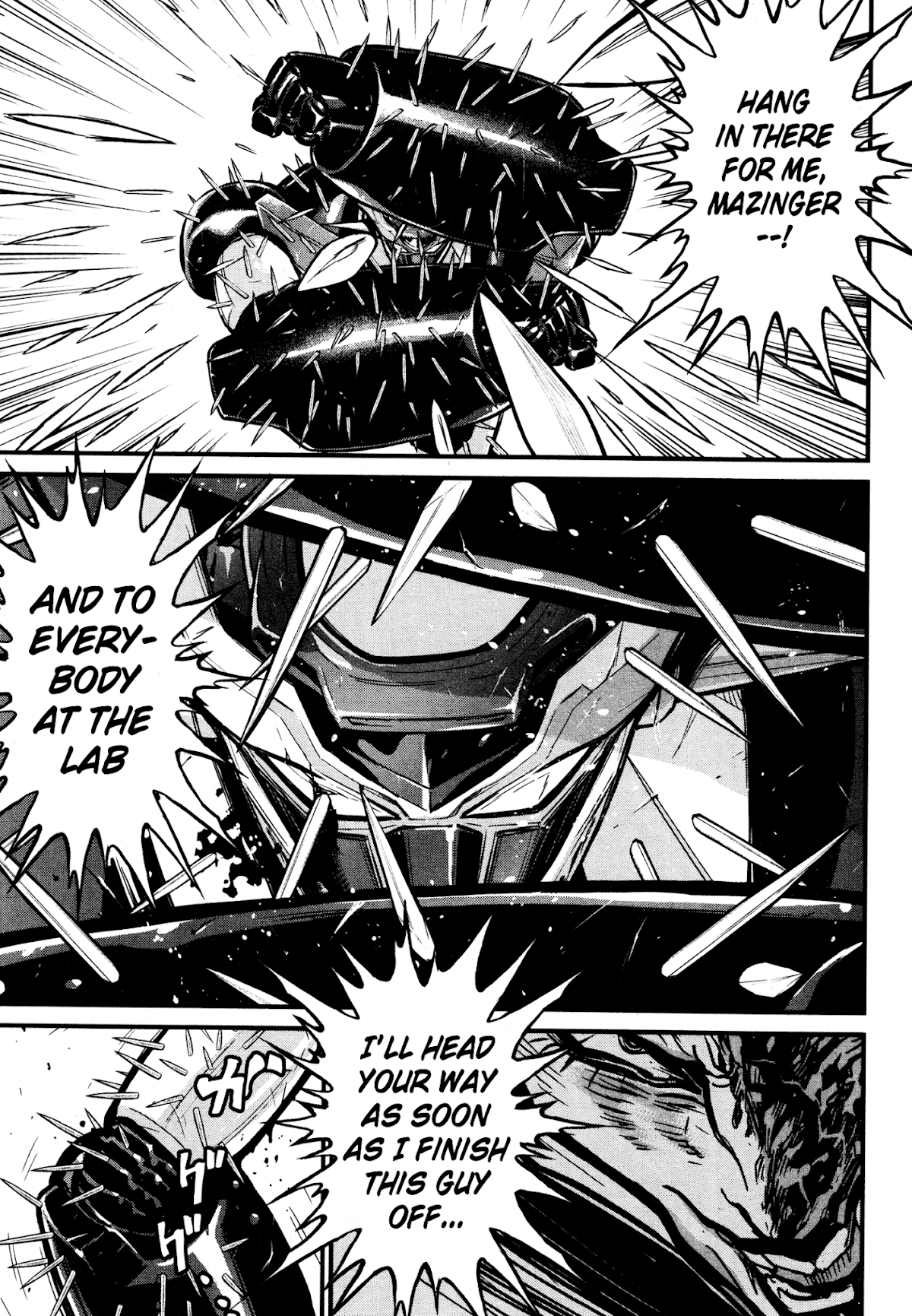 Shin Mazinger Zero Chapter 18.2 page 22 - Chapter 18 v2 : A Cowardly Stratagem and a Maiden's Determination
