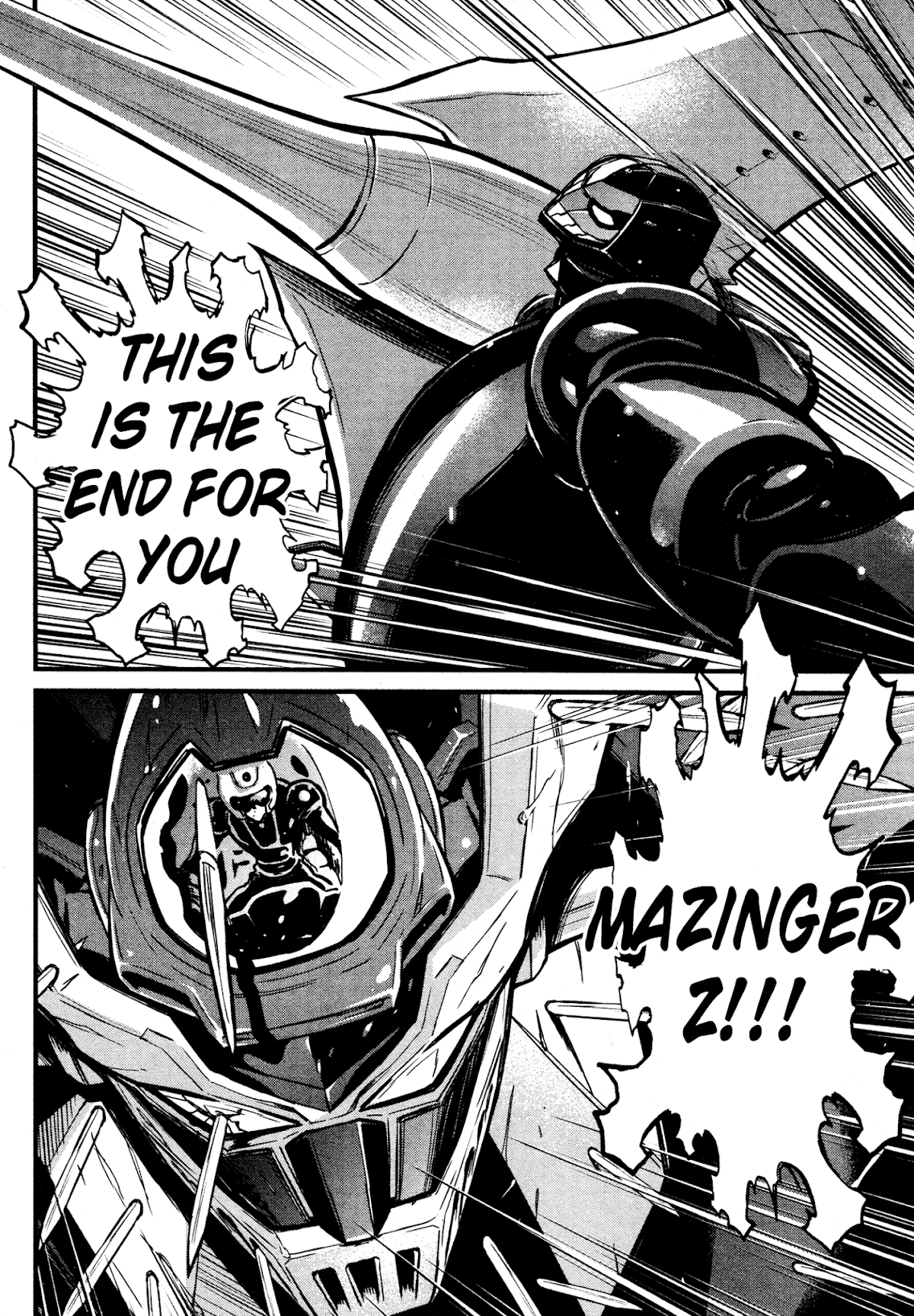 Shin Mazinger Zero Chapter 18.2 page 34 - Chapter 18 v2 : A Cowardly Stratagem and a Maiden's Determination