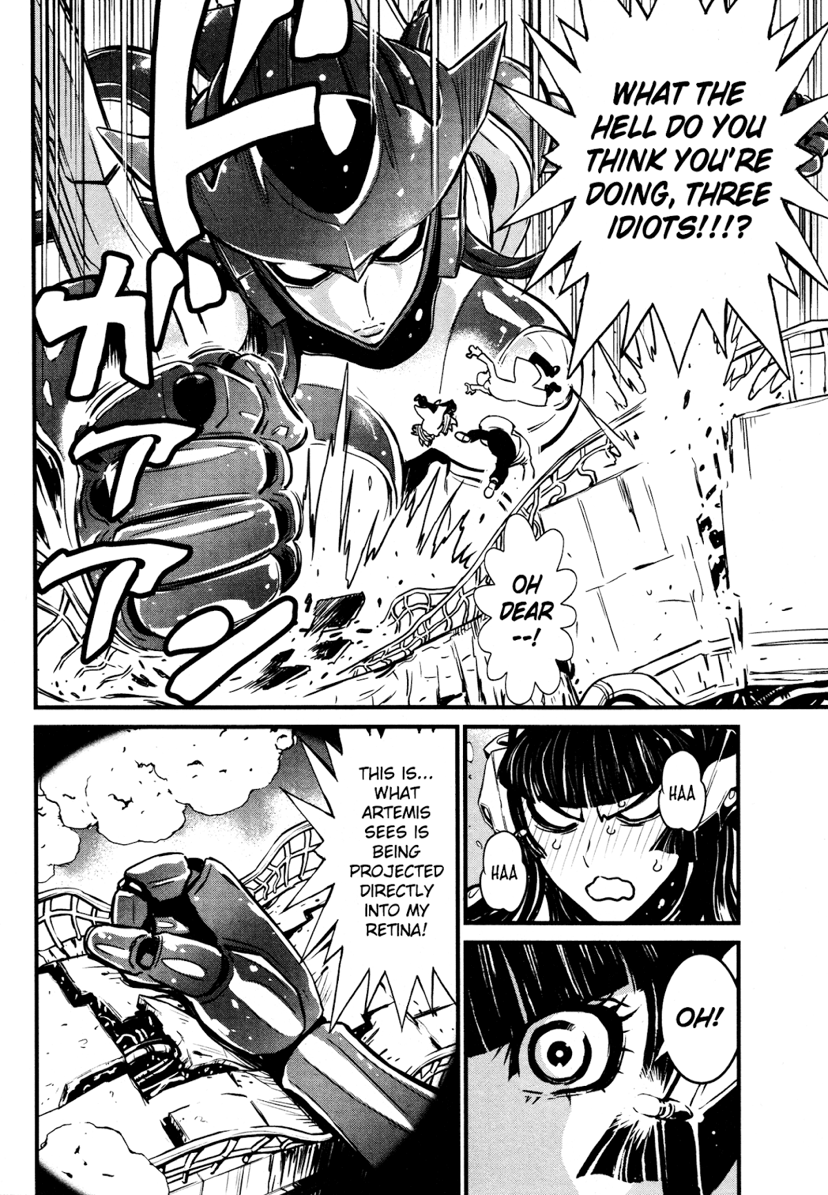 Shin Mazinger Zero Chapter 18.2 page 4 - Chapter 18 v2 : A Cowardly Stratagem and a Maiden's Determination
