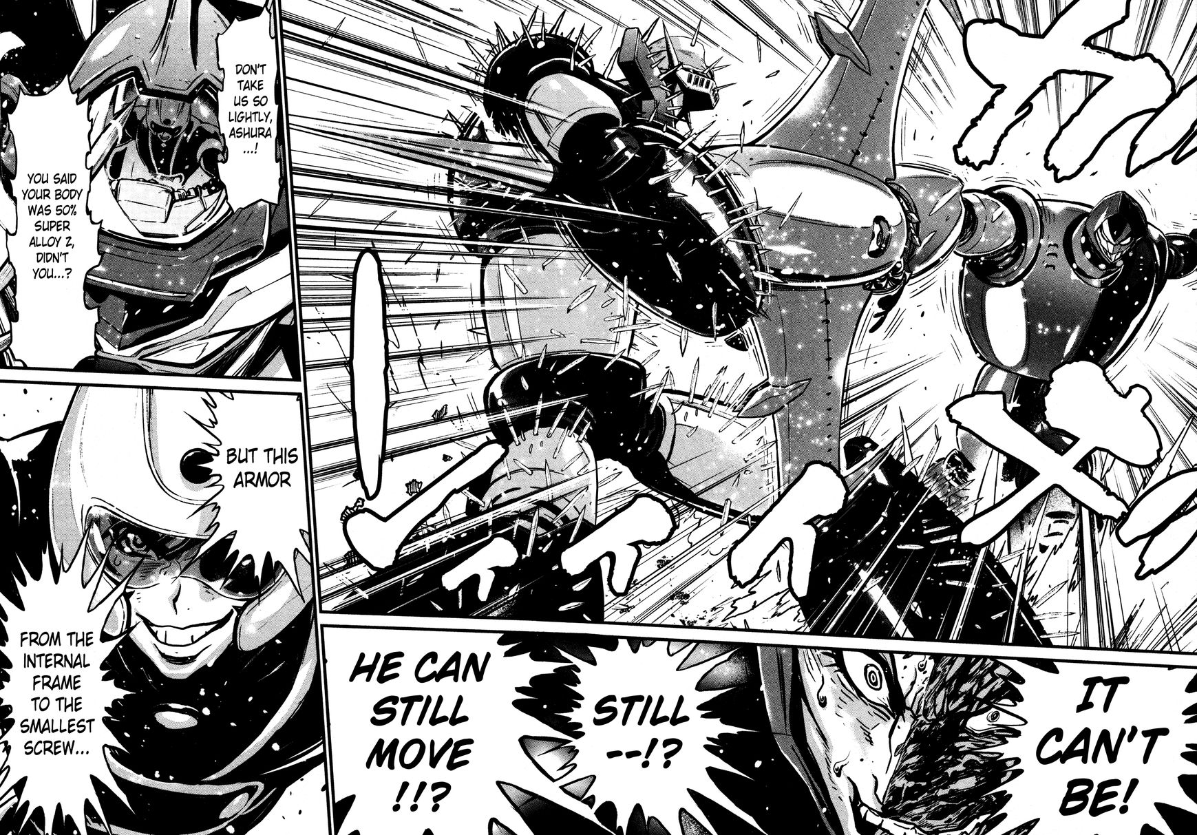 Shin Mazinger Zero Chapter 19 page 11 - Chapter 19 : Ashura's Dream and Kouji's Terror