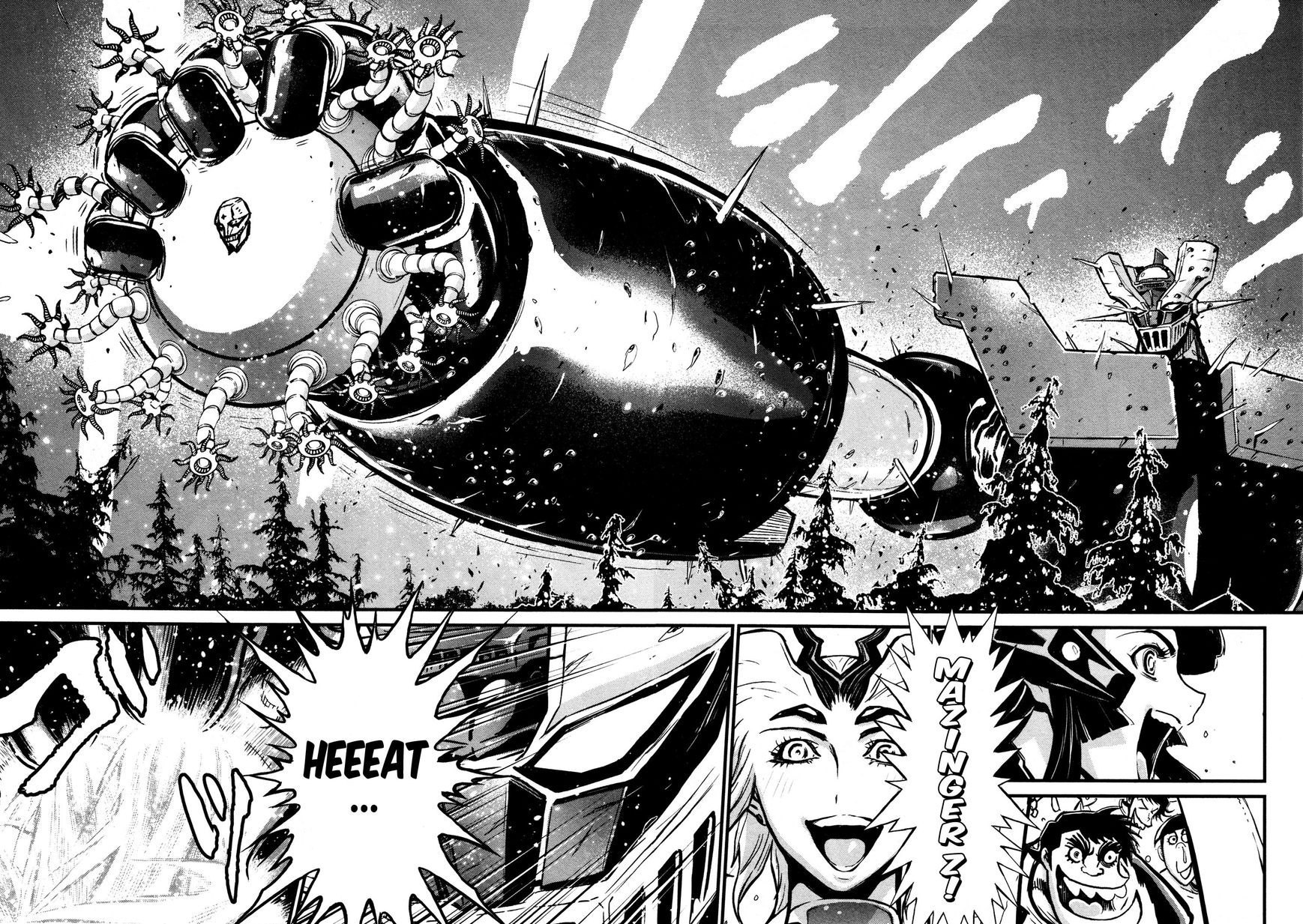 Shin Mazinger Zero Chapter 20 page 13 - Chapter 20 : The Sundered Sky