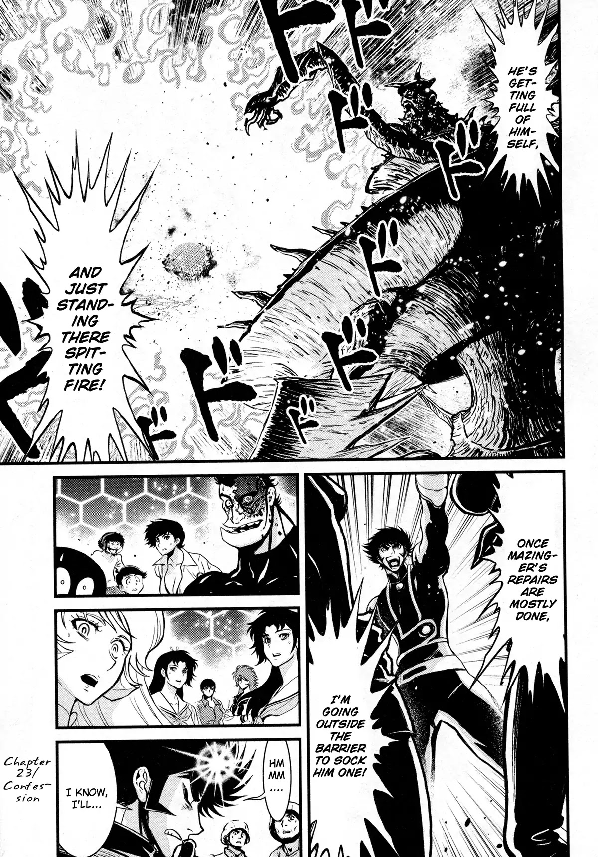 Shin Mazinger Zero Chapter 23 page 2 - Chapter 23: Confession