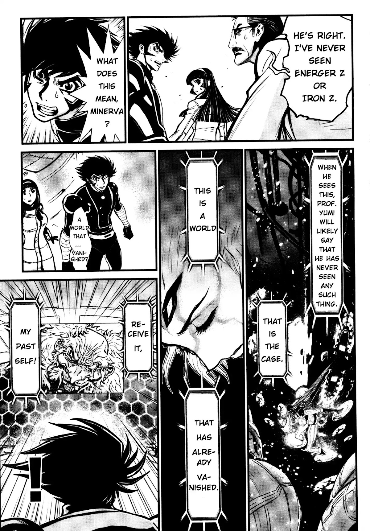 Shin Mazinger Zero Chapter 24 page 16 - Chapter 24: To A Genius, A Night May Be More Than A Night