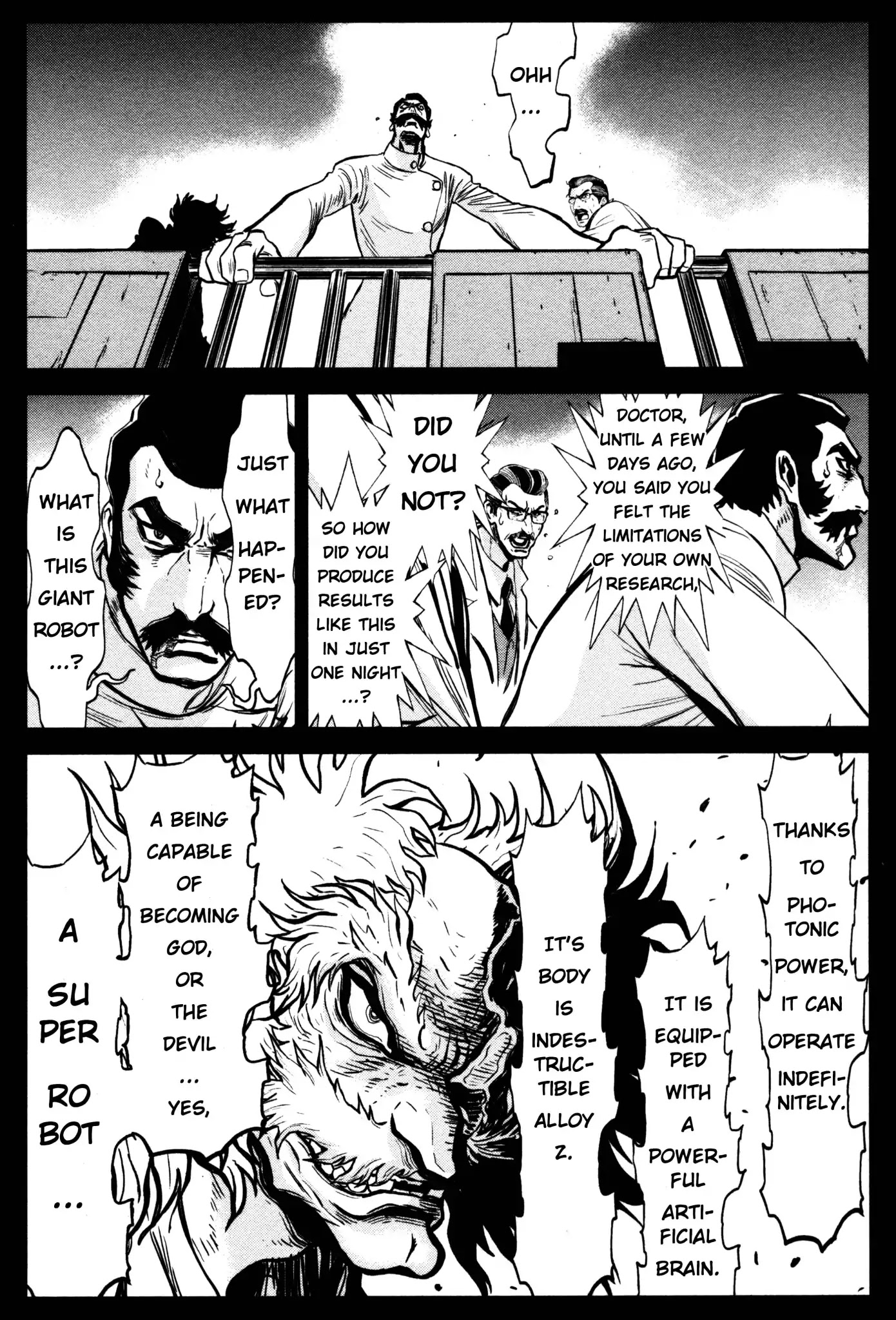 Shin Mazinger Zero Chapter 24 page 18 - Chapter 24: To A Genius, A Night May Be More Than A Night