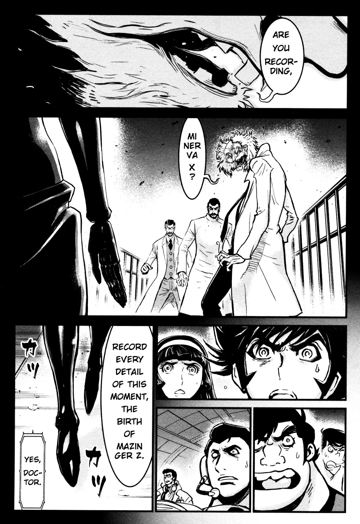 Shin Mazinger Zero Chapter 24 page 21 - Chapter 24: To A Genius, A Night May Be More Than A Night