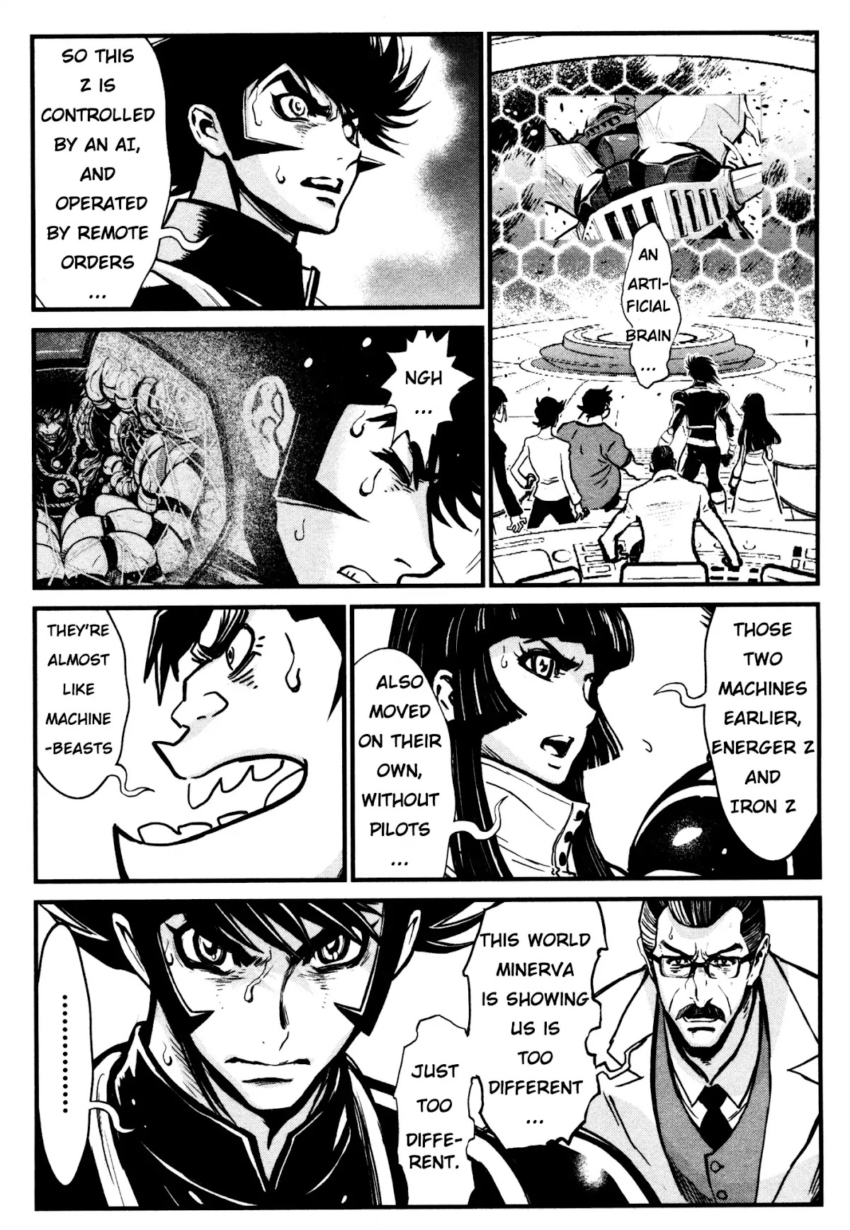 Shin Mazinger Zero Chapter 24 page 28 - Chapter 24: To A Genius, A Night May Be More Than A Night