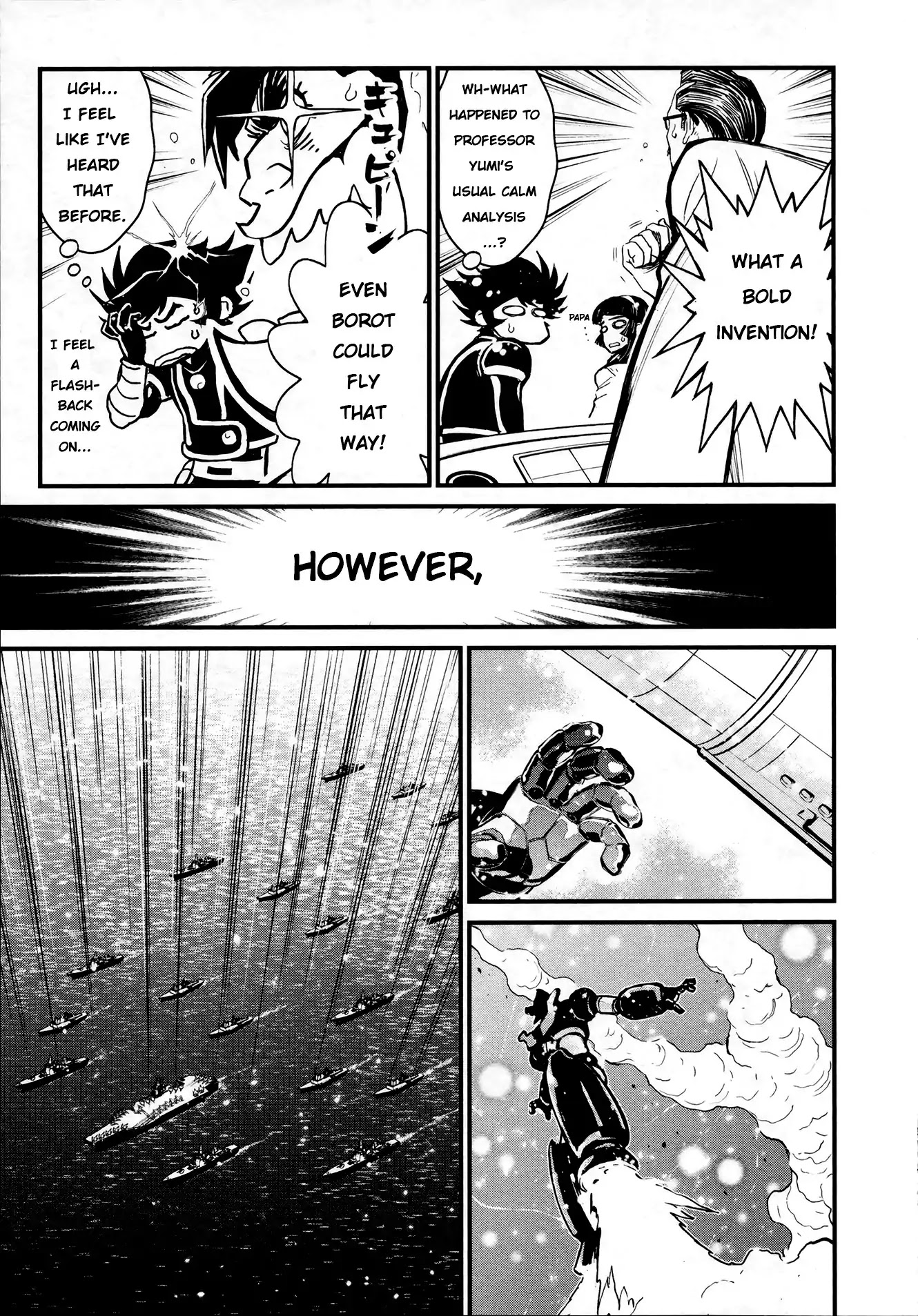 Shin Mazinger Zero Chapter 25 page 8 - Chapter 25: A Budding Heart's First Beats