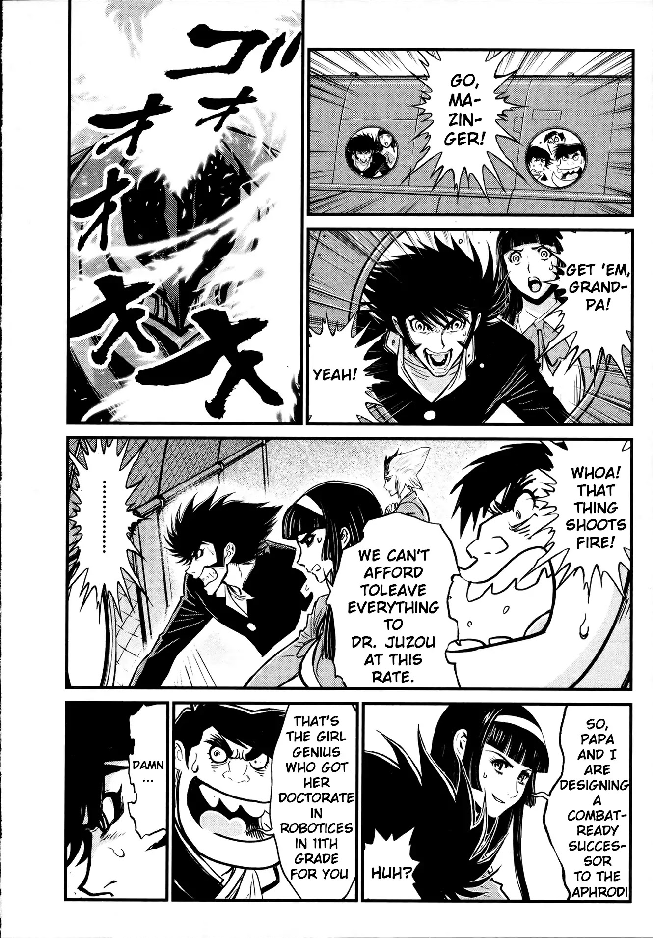 Shin Mazinger Zero Chapter 26 page 22 - Chapter 26: Two Geniuses Alike In Pride