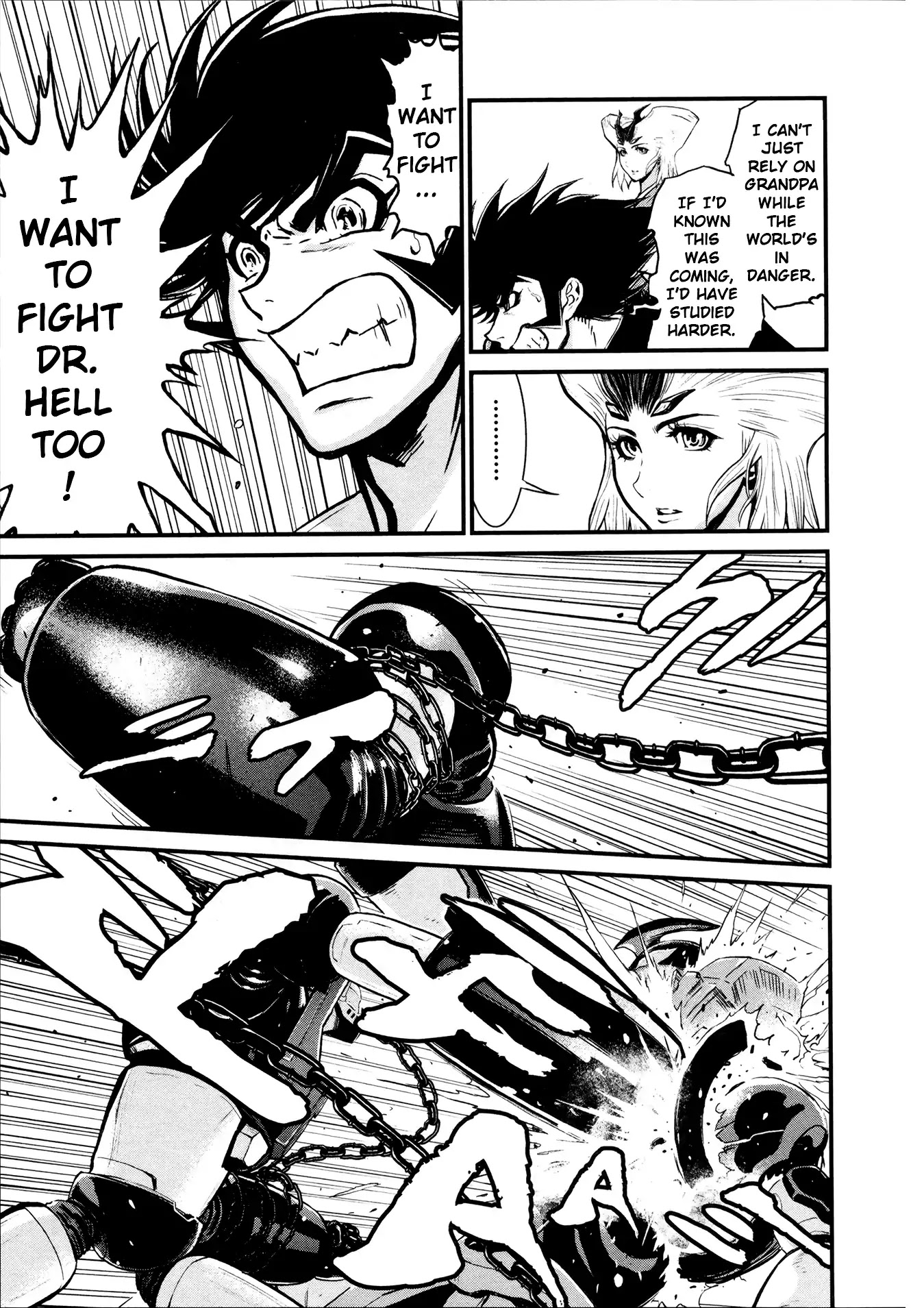 Shin Mazinger Zero Chapter 26 page 23 - Chapter 26: Two Geniuses Alike In Pride