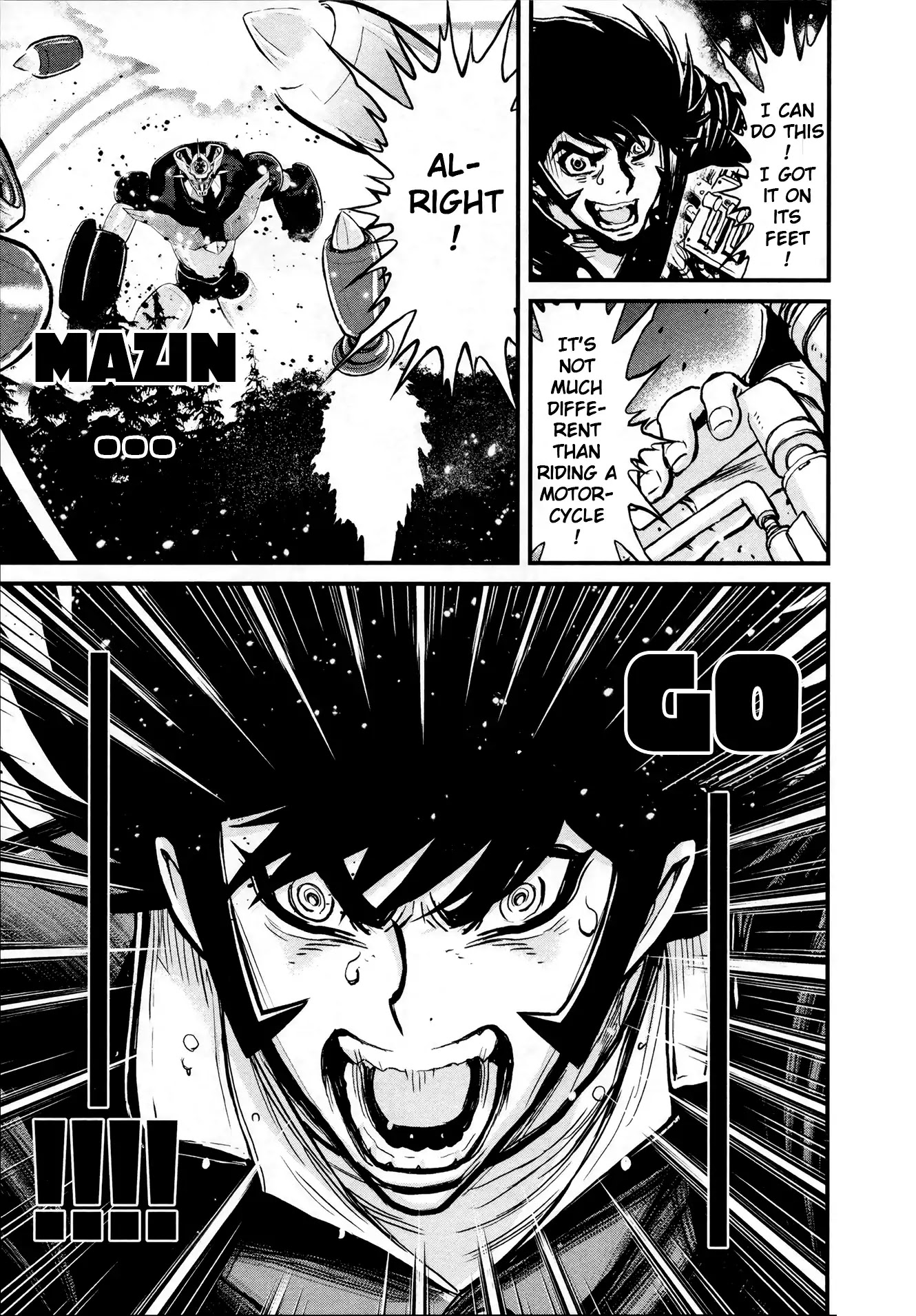 Shin Mazinger Zero Chapter 27 page 11 - Chapter 27: A Genius First Becomes a Grandfather
