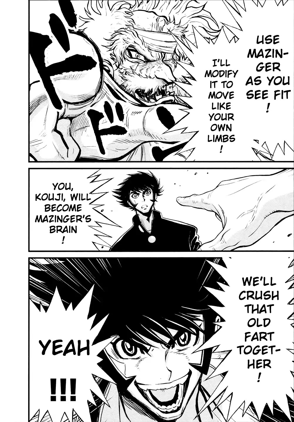 Shin Mazinger Zero Chapter 27 page 16 - Chapter 27: A Genius First Becomes a Grandfather