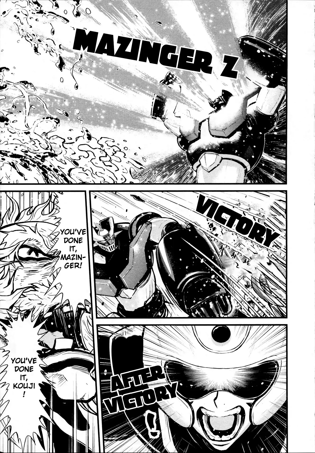 Shin Mazinger Zero Chapter 27 page 21 - Chapter 27: A Genius First Becomes a Grandfather