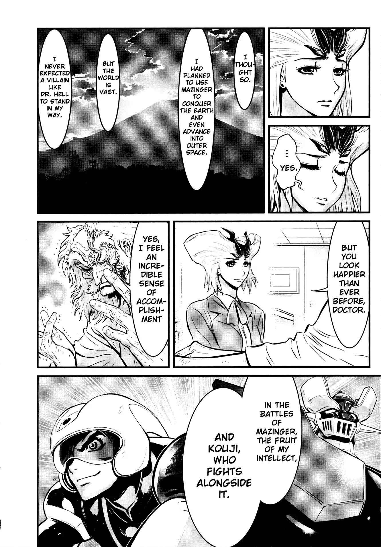 Shin Mazinger Zero Chapter 27 page 28 - Chapter 27: A Genius First Becomes a Grandfather