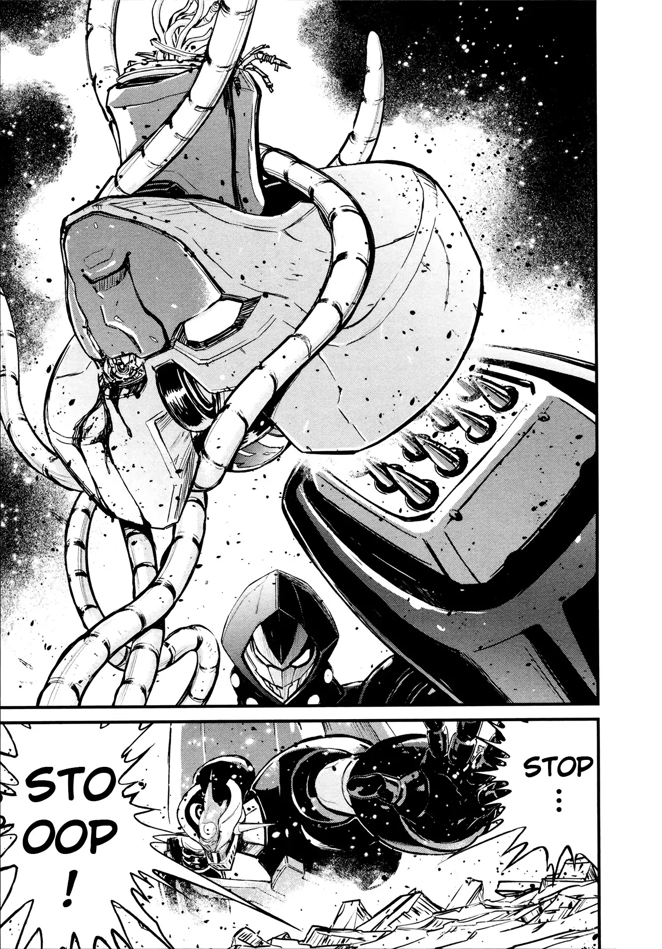 Shin Mazinger Zero Chapter 27 page 34 - Chapter 27: A Genius First Becomes a Grandfather