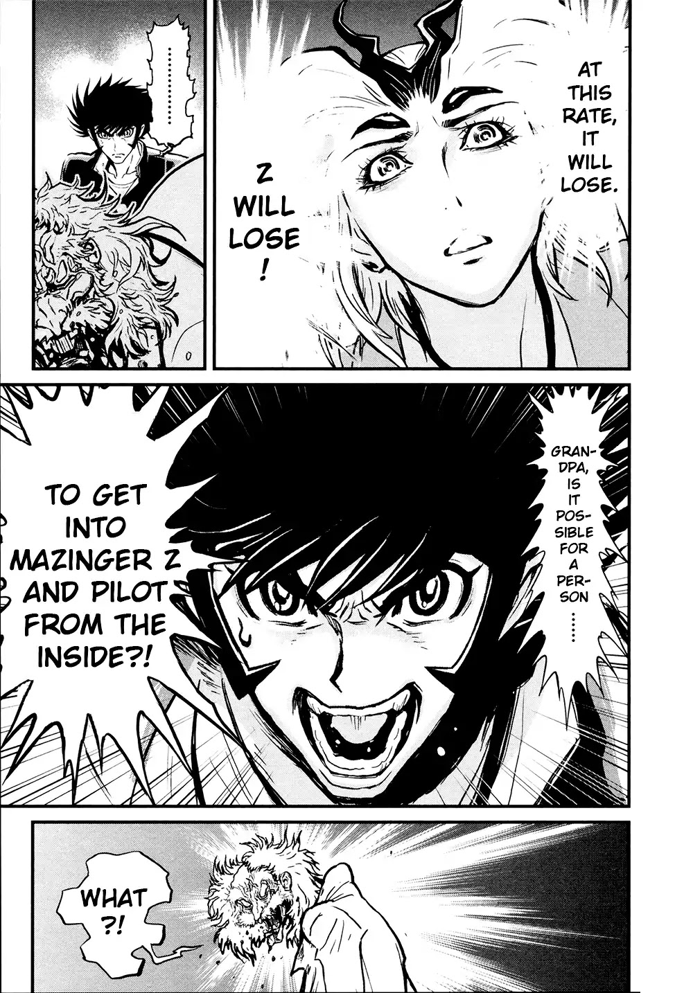 Shin Mazinger Zero Chapter 27 page 5 - Chapter 27: A Genius First Becomes a Grandfather