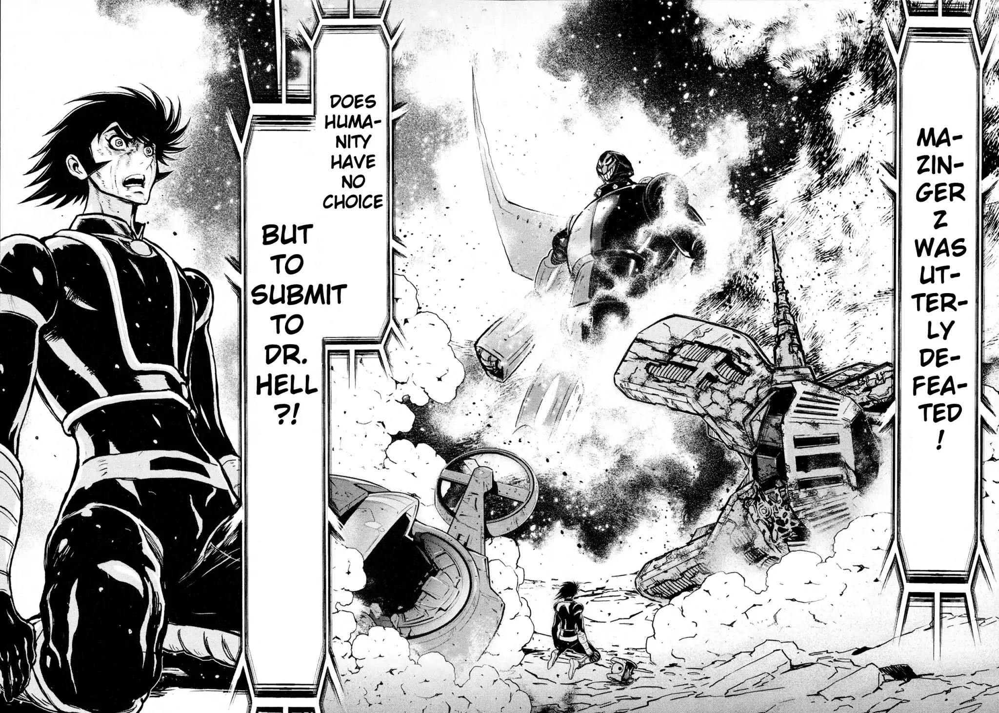 Shin Mazinger Zero Chapter 28 page 21 - Chapter 28: What Only Kouji Remembers