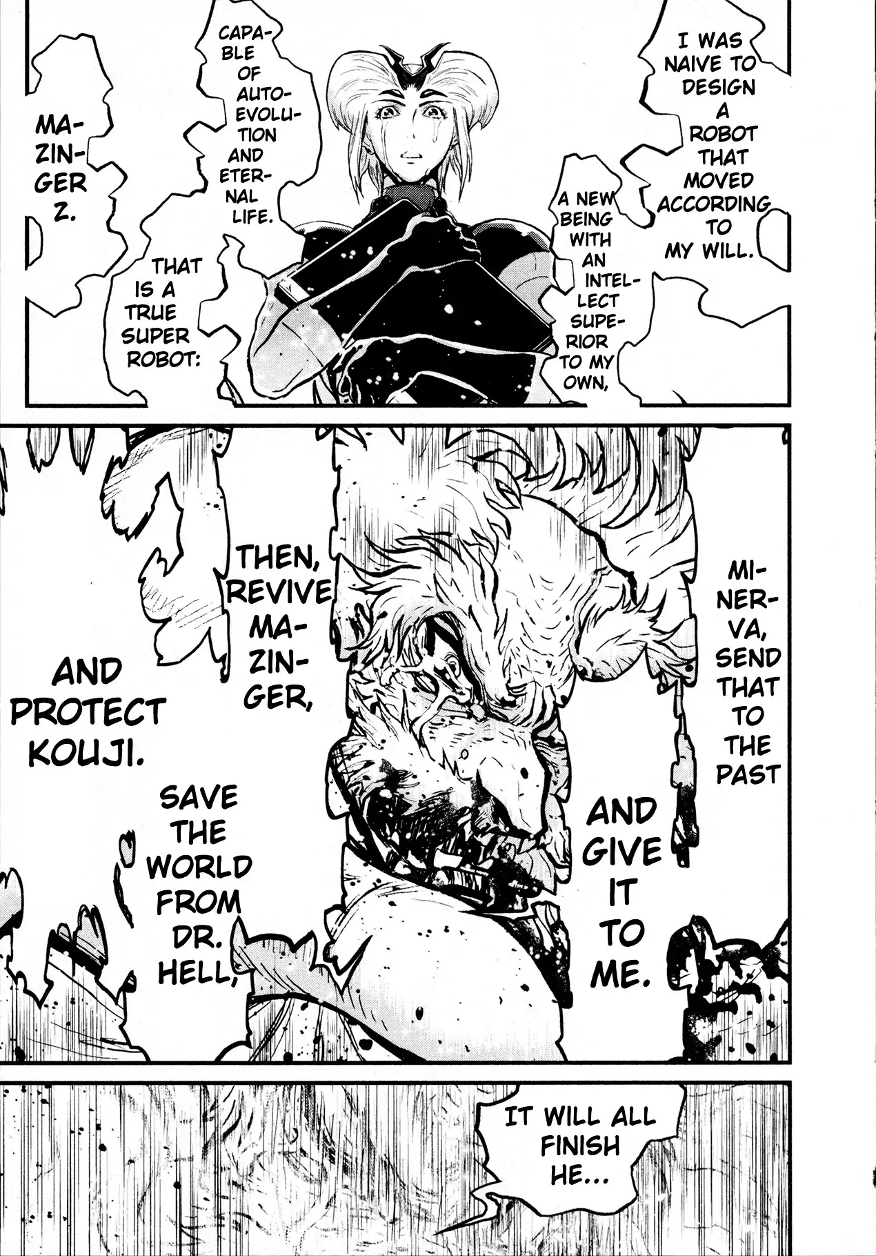Shin Mazinger Zero Chapter 28 page 23 - Chapter 28: What Only Kouji Remembers