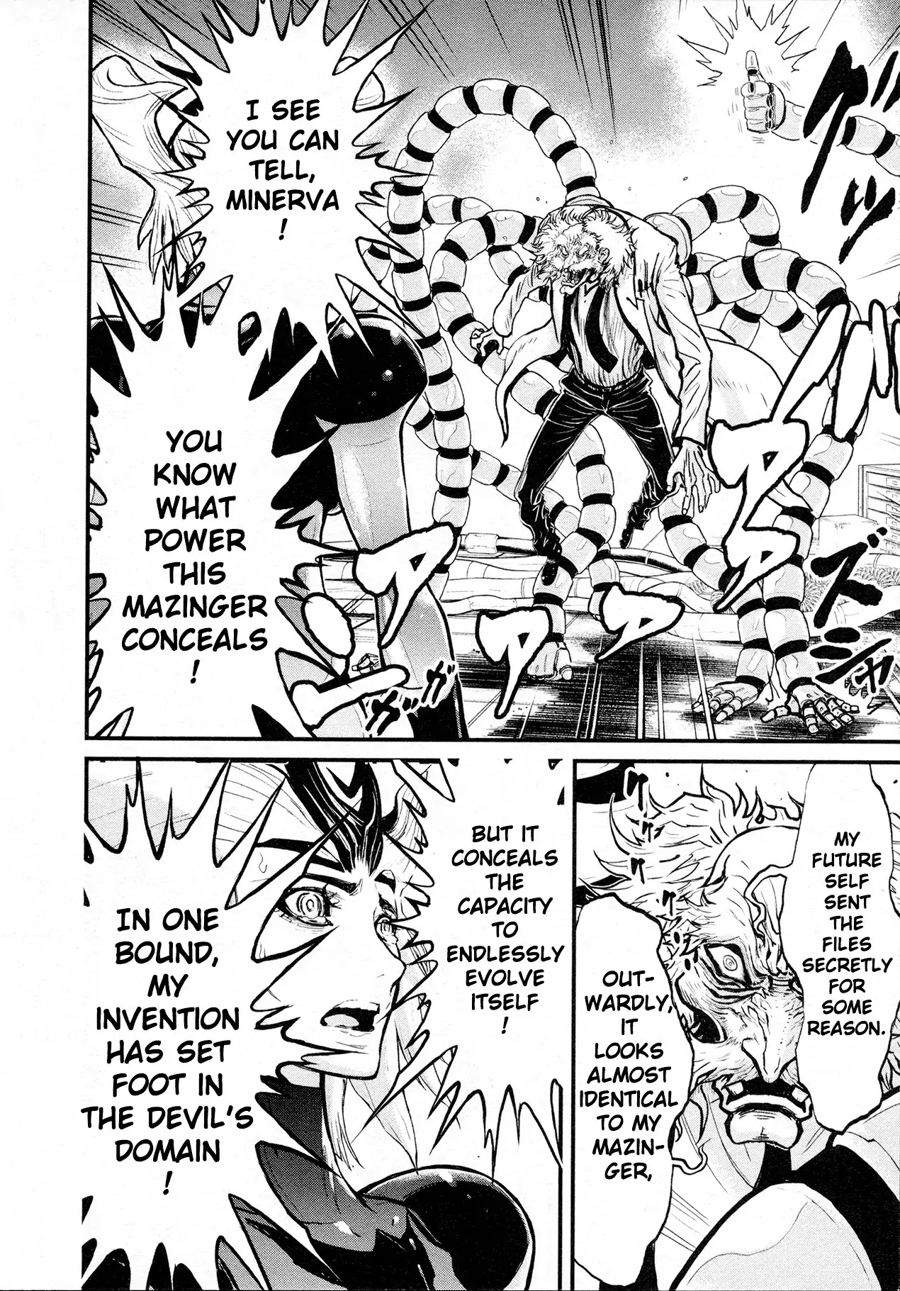 Shin Mazinger Zero Chapter 29 page 10 - Chapter 29: Minerva X in Despair