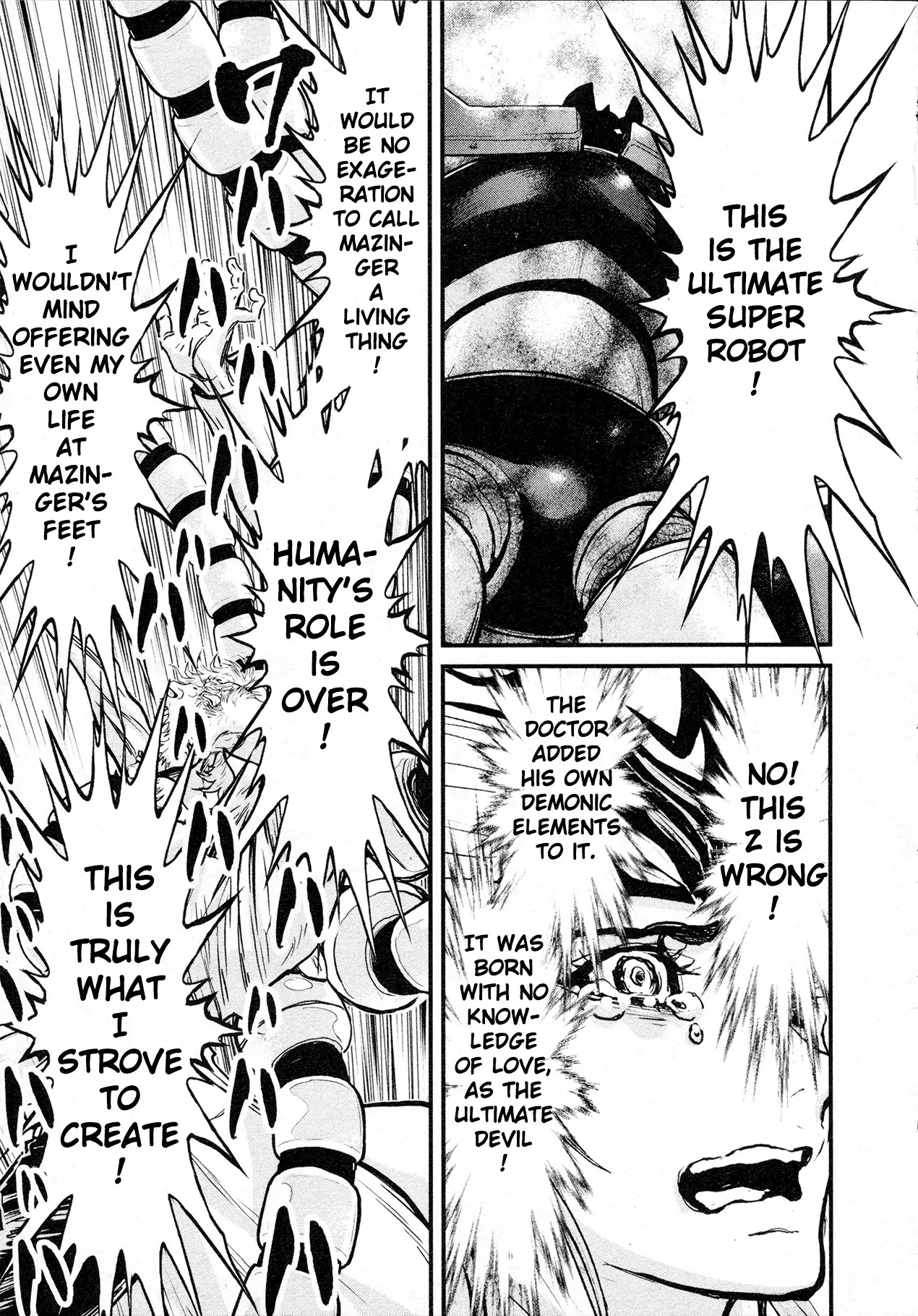 Shin Mazinger Zero Chapter 29 page 11 - Chapter 29: Minerva X in Despair