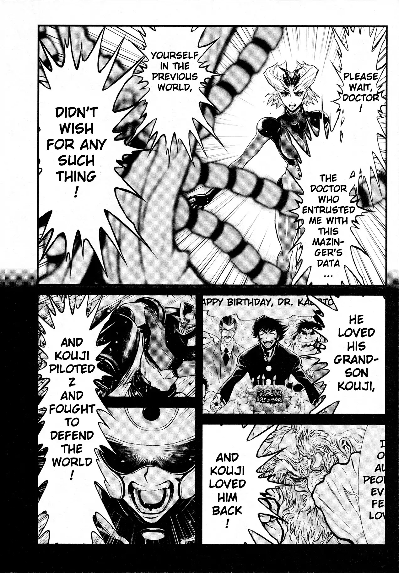 Shin Mazinger Zero Chapter 29 page 12 - Chapter 29: Minerva X in Despair