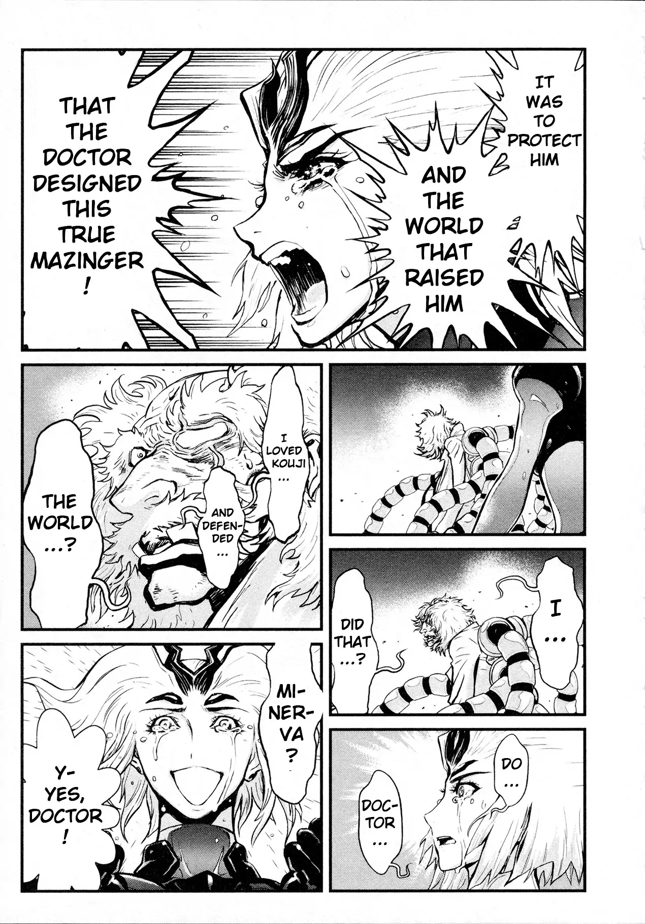 Shin Mazinger Zero Chapter 29 page 13 - Chapter 29: Minerva X in Despair