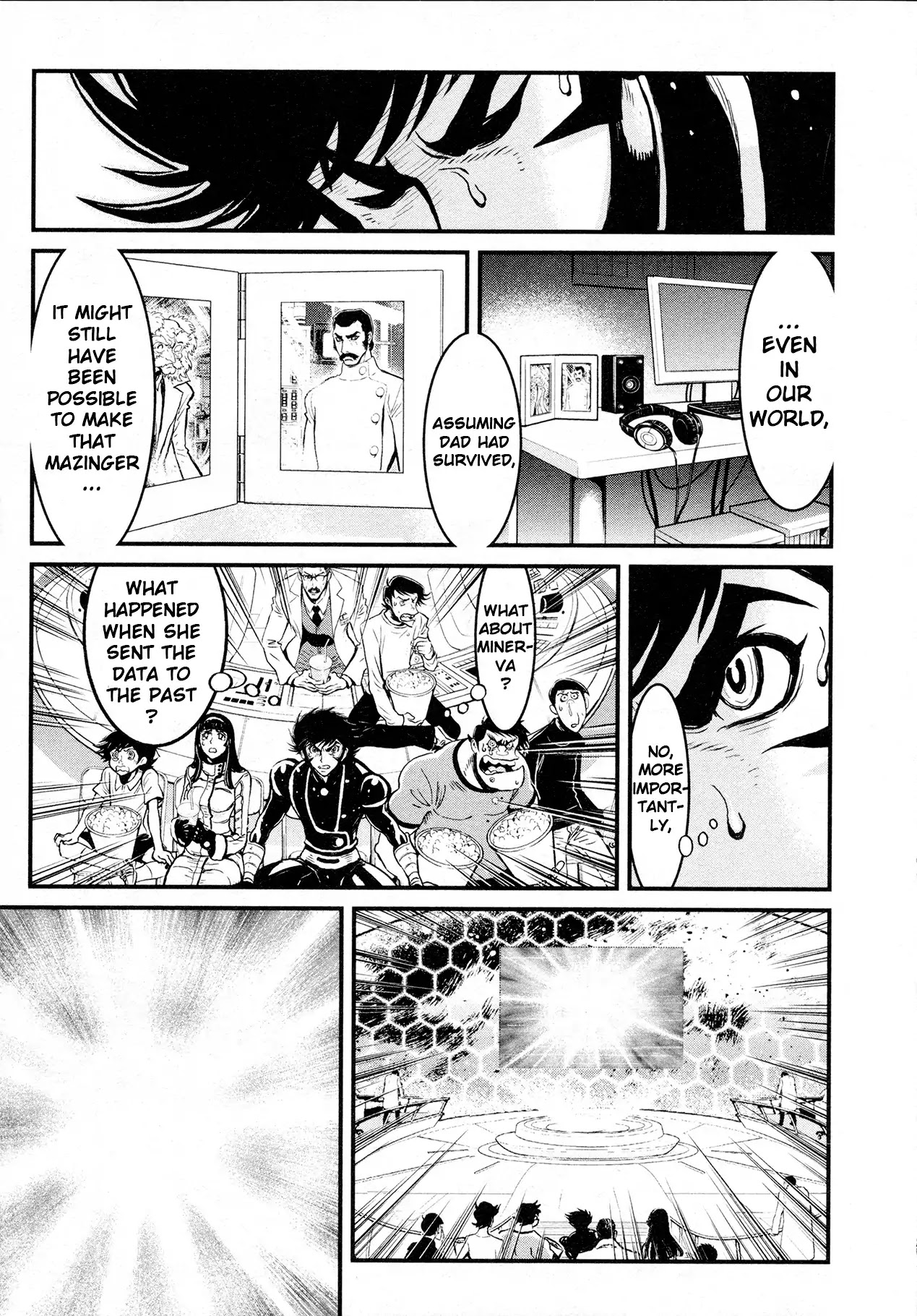 Shin Mazinger Zero Chapter 29 page 3 - Chapter 29: Minerva X in Despair
