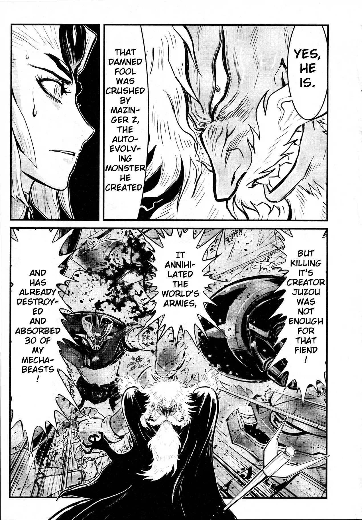 Shin Mazinger Zero Chapter 29 page 30 - Chapter 29: Minerva X in Despair