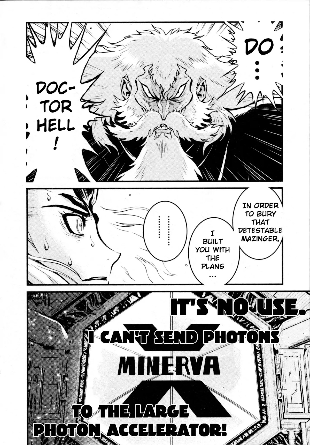 Shin Mazinger Zero Chapter 29 page 33 - Chapter 29: Minerva X in Despair
