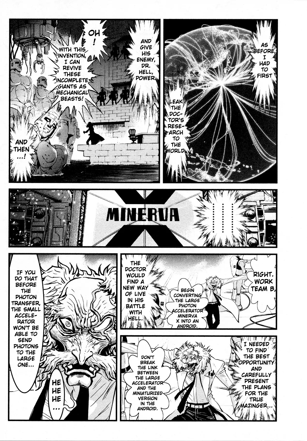 Shin Mazinger Zero Chapter 29 page 5 - Chapter 29: Minerva X in Despair