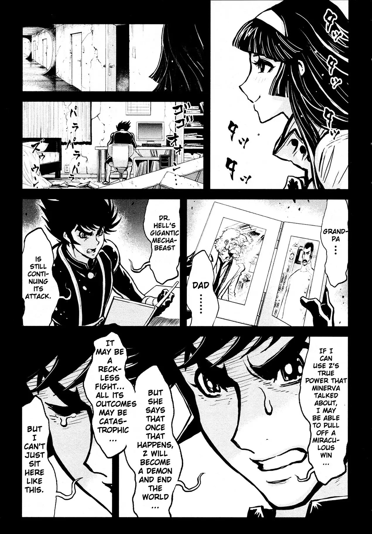 Shin Mazinger Zero Chapter 31 page 14 - Chapter 31: Take Back Hope For The Future!