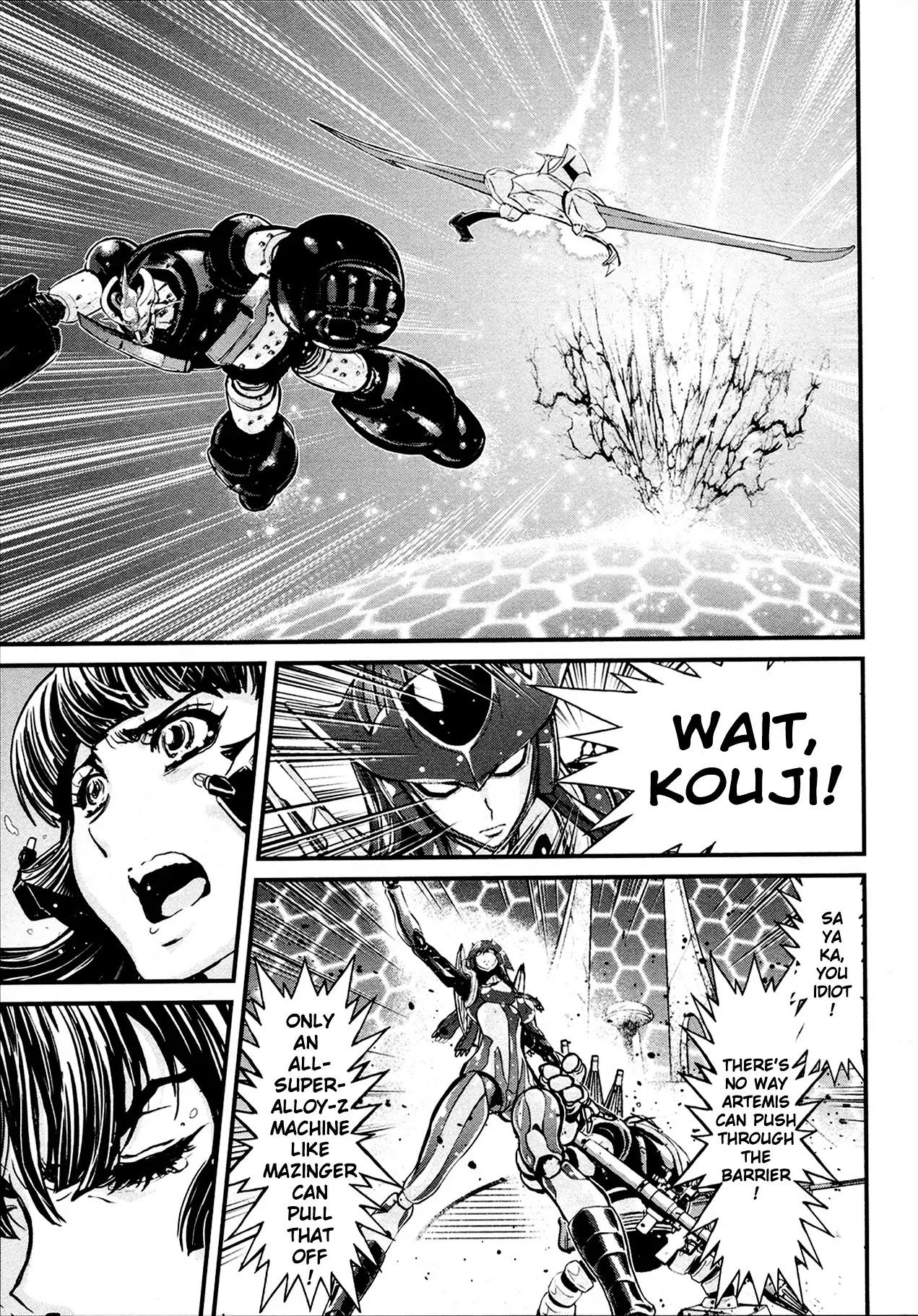 Shin Mazinger Zero Chapter 31 page 22 - Chapter 31: Take Back Hope For The Future!