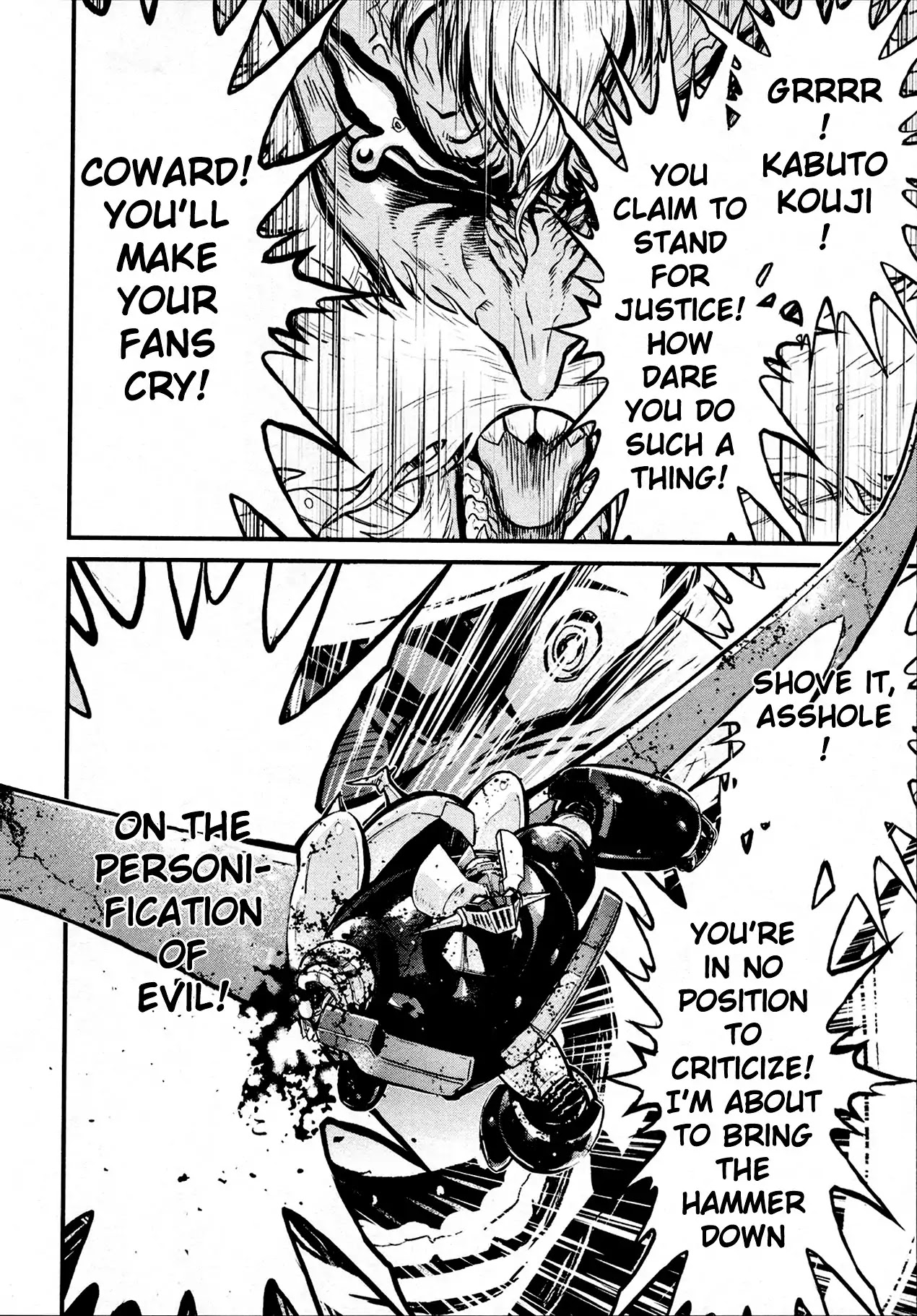 Shin Mazinger Zero Chapter 32 page 11 - Chapter 32: An Inhuman Last Resort