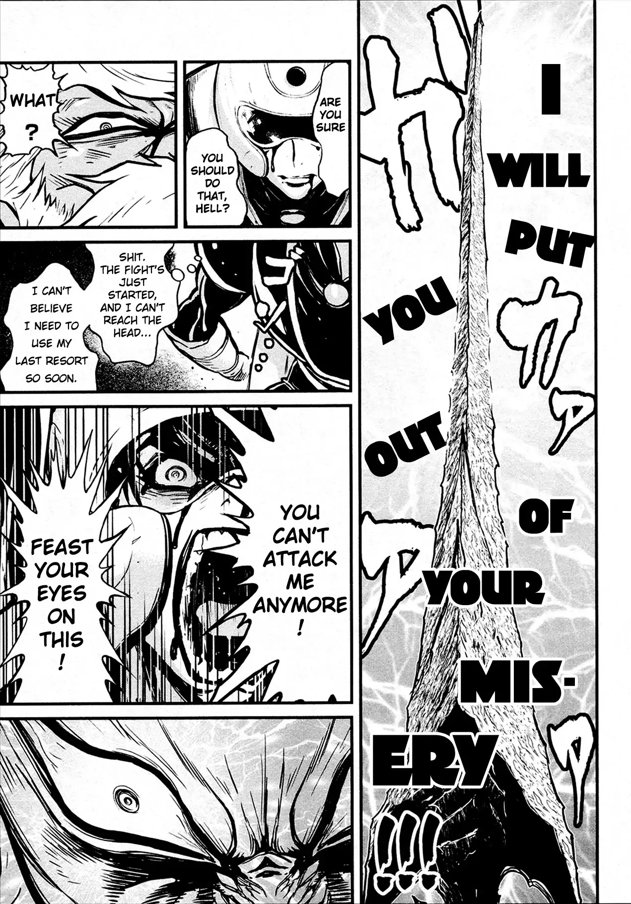 Shin Mazinger Zero Chapter 32 page 8 - Chapter 32: An Inhuman Last Resort