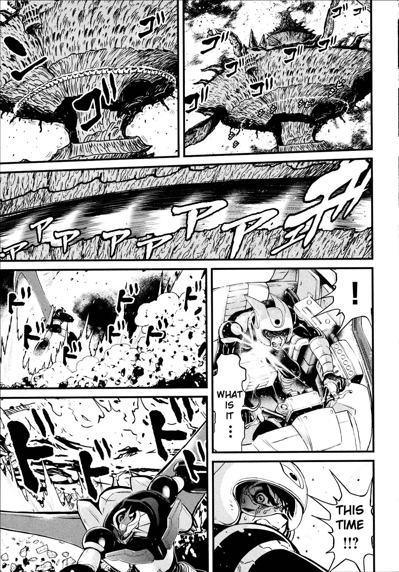Shin Mazinger Zero Chapter 35 page 11 - Chapter 35: The Devil's Super Evolution Slices Through The Storm of Flames