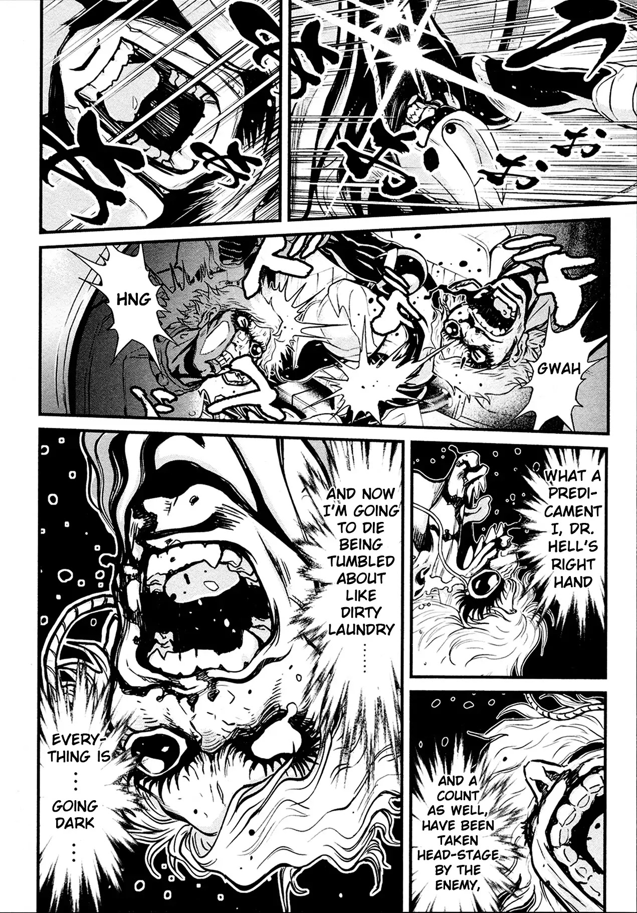 Shin Mazinger Zero Chapter 35 page 14 - Chapter 35: The Devil's Super Evolution Slices Through The Storm of Flames