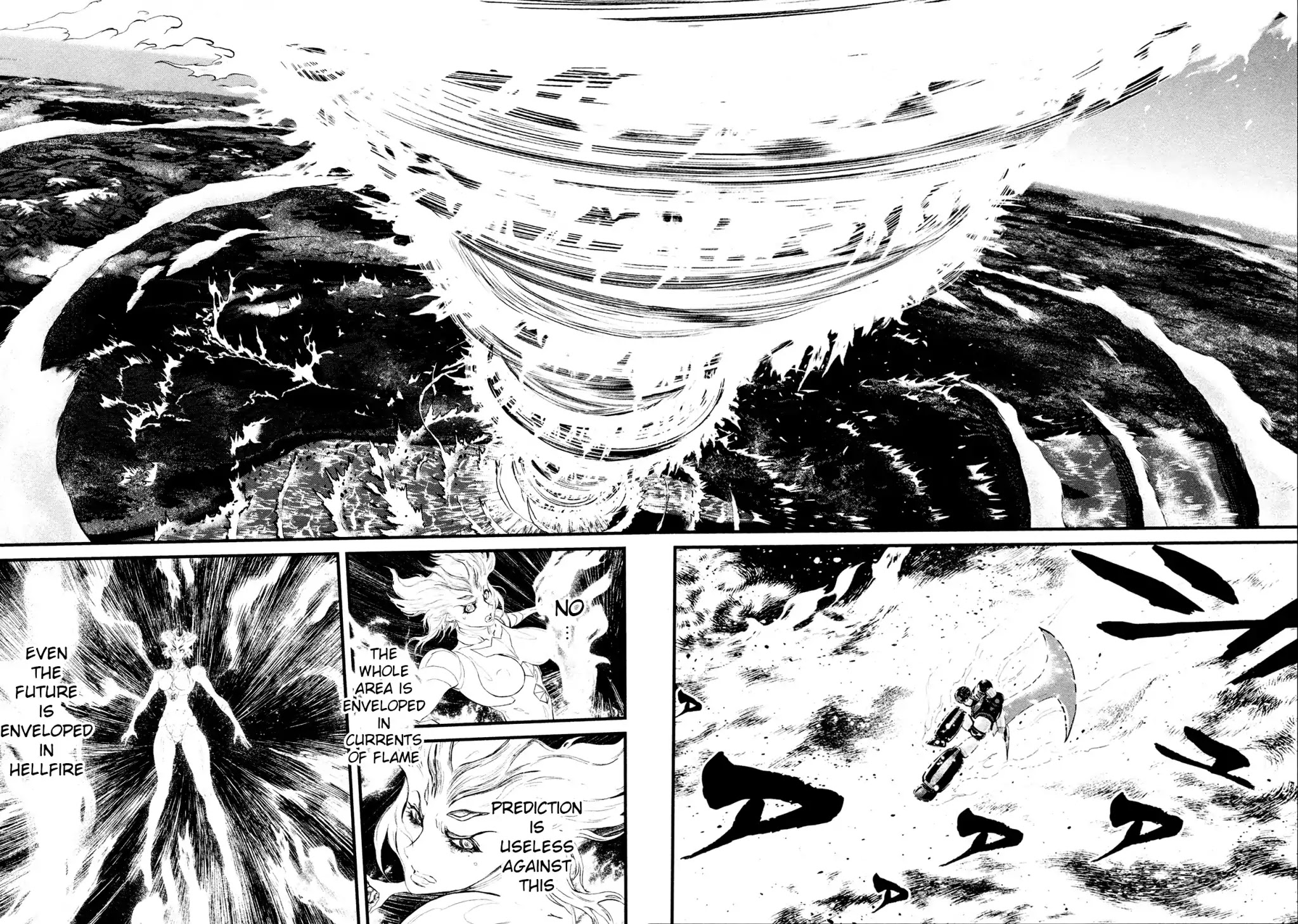 Shin Mazinger Zero Chapter 35 page 26 - Chapter 35: The Devil's Super Evolution Slices Through The Storm of Flames