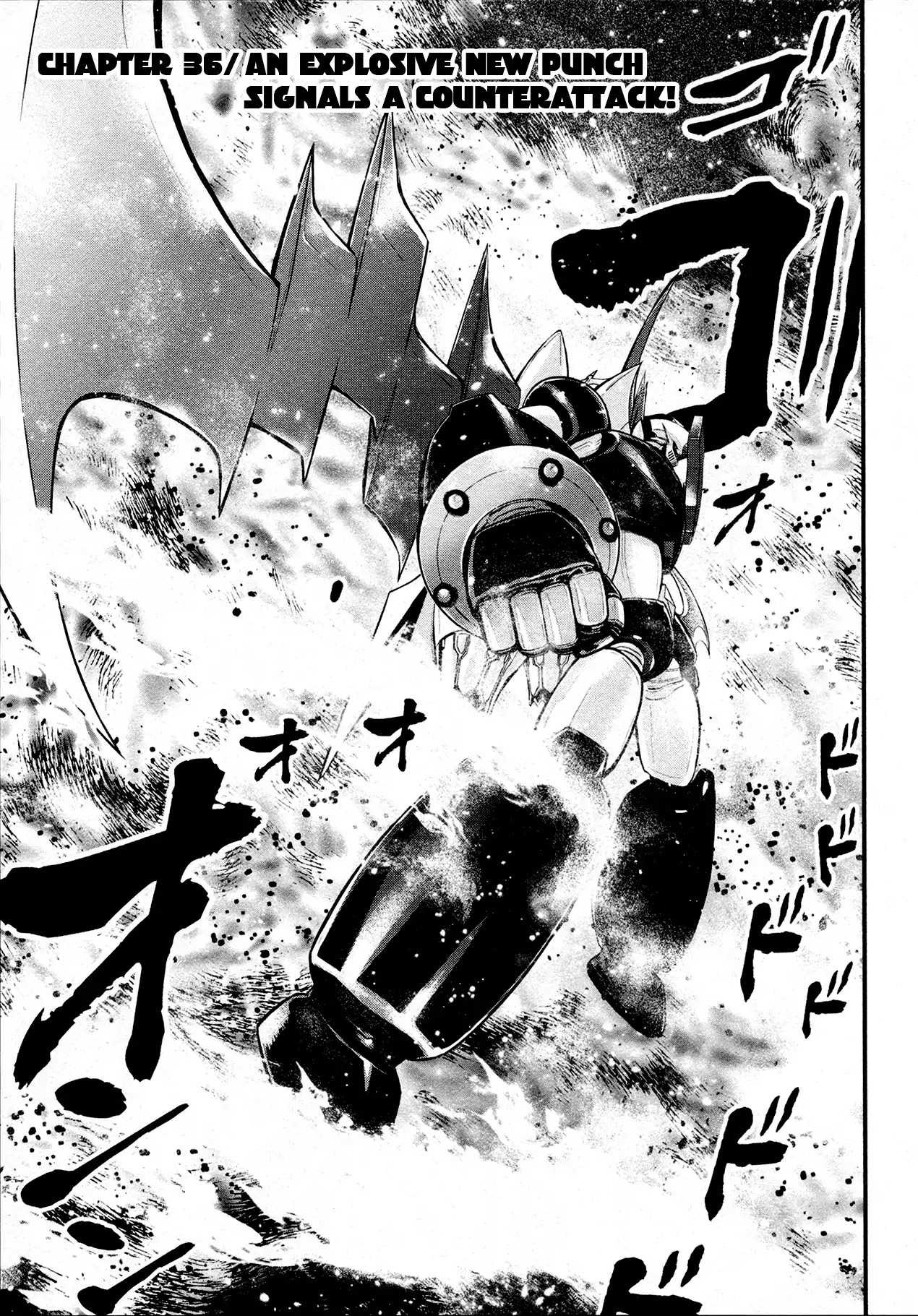 Shin Mazinger Zero Chapter 36 page 3 - Chapter 36: An Explosive New Punch Signals a Counterattack!