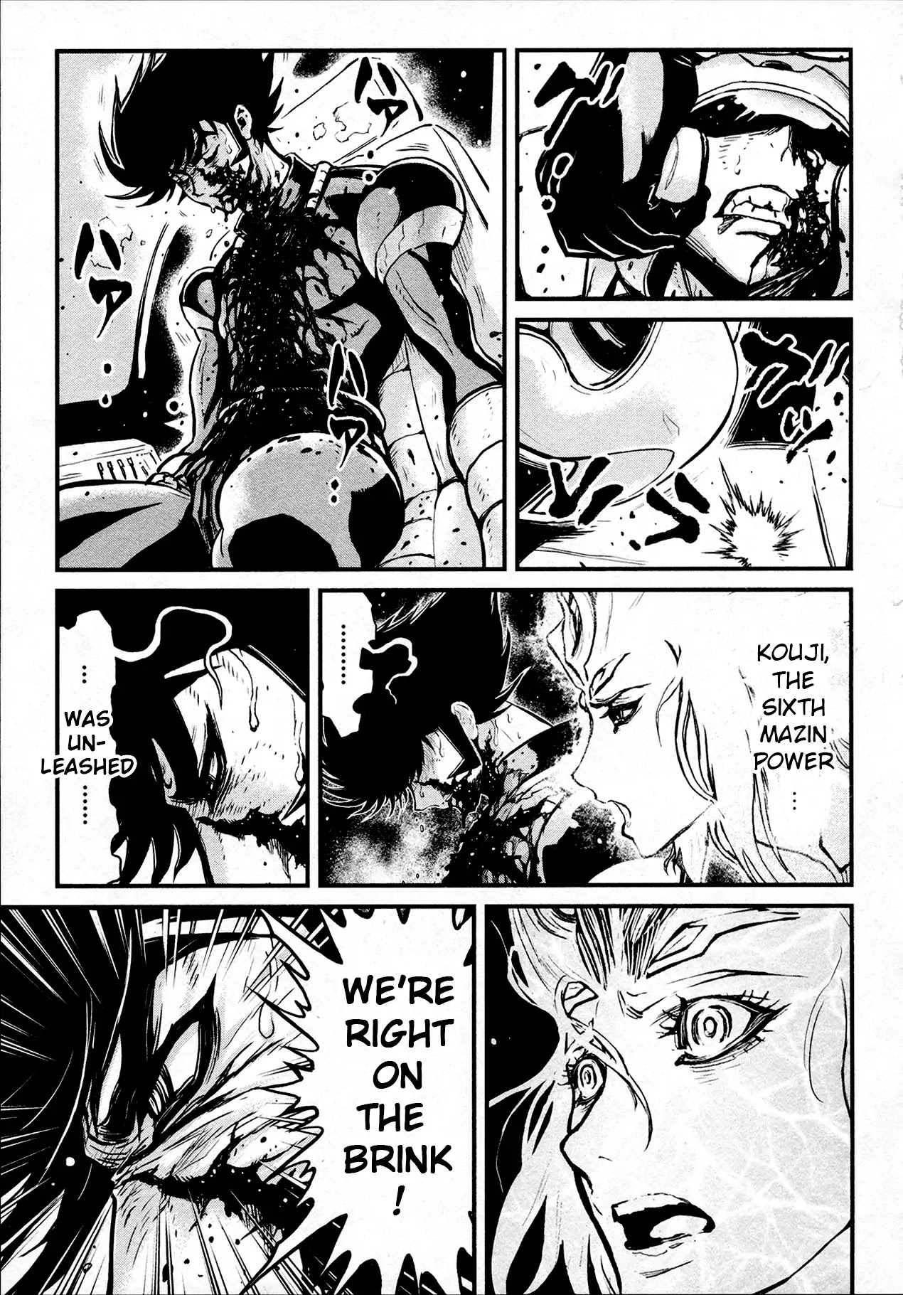 Shin Mazinger Zero Chapter 36 page 4 - Chapter 36: An Explosive New Punch Signals a Counterattack!
