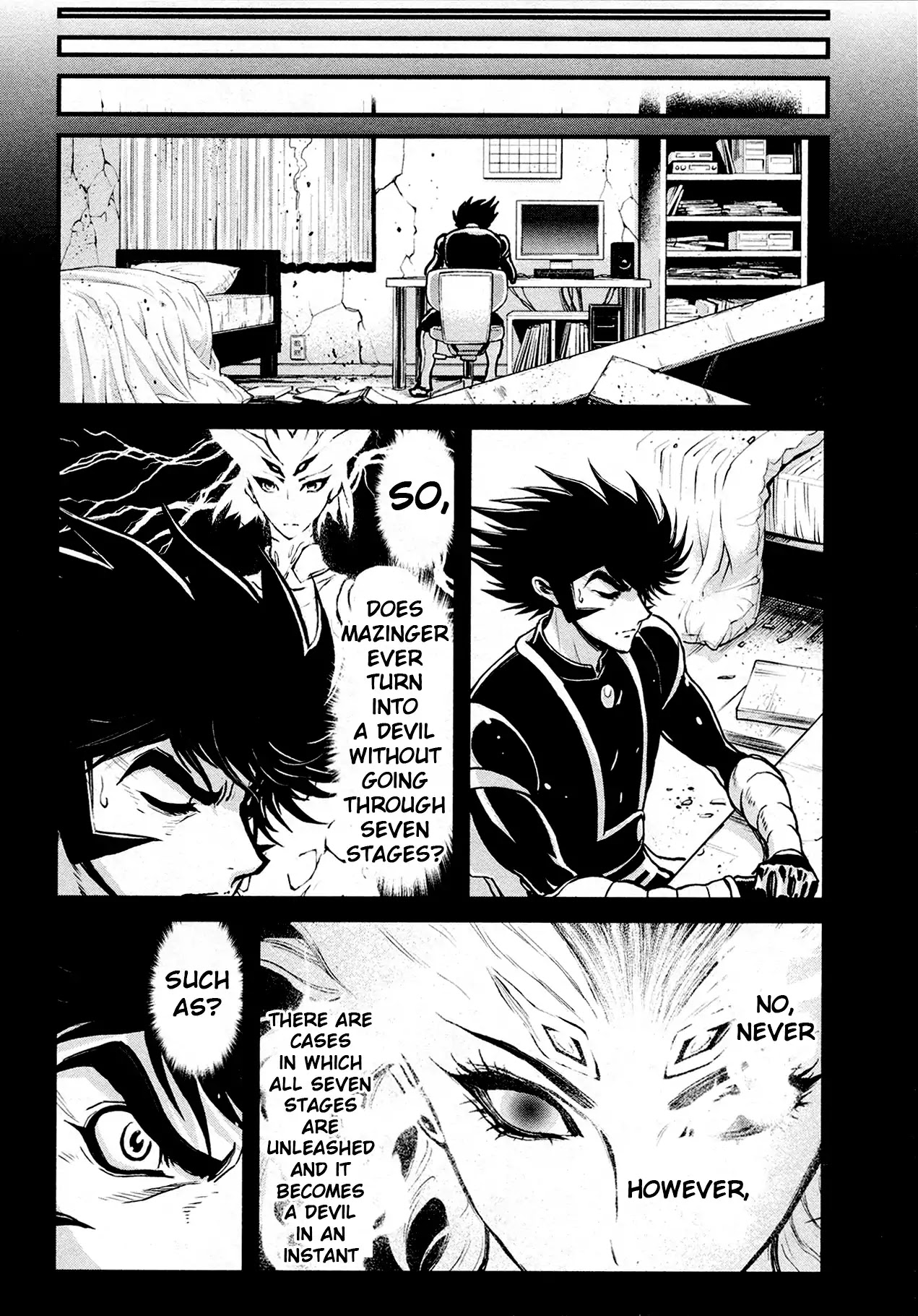 Shin Mazinger Zero Chapter 38 page 16 - Chapter 38: A New Oath in the Sky of Battle